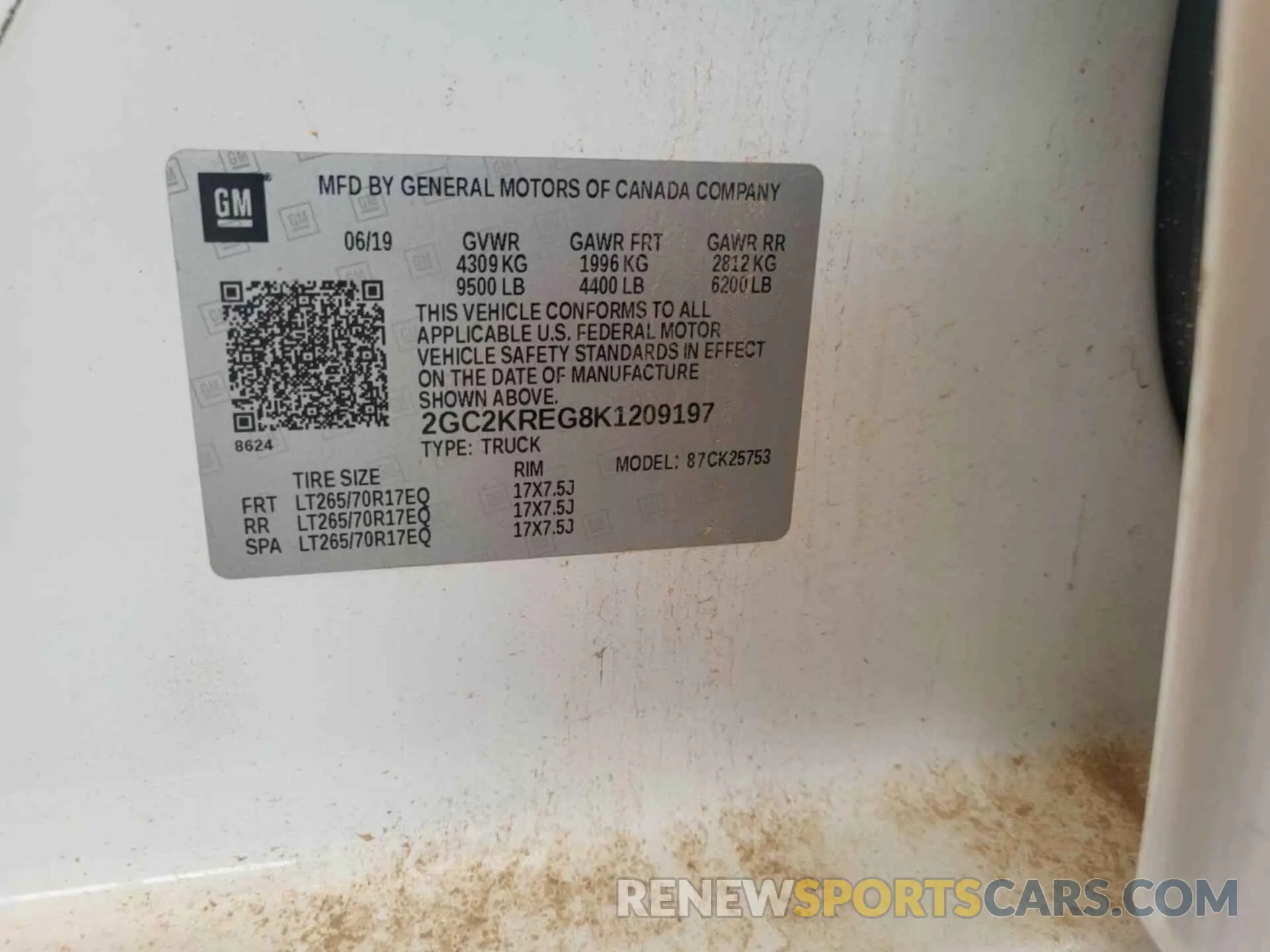 14 Photograph of a damaged car 2GC2KREG8K1209197 CHEVROLET SILVERADO 2019
