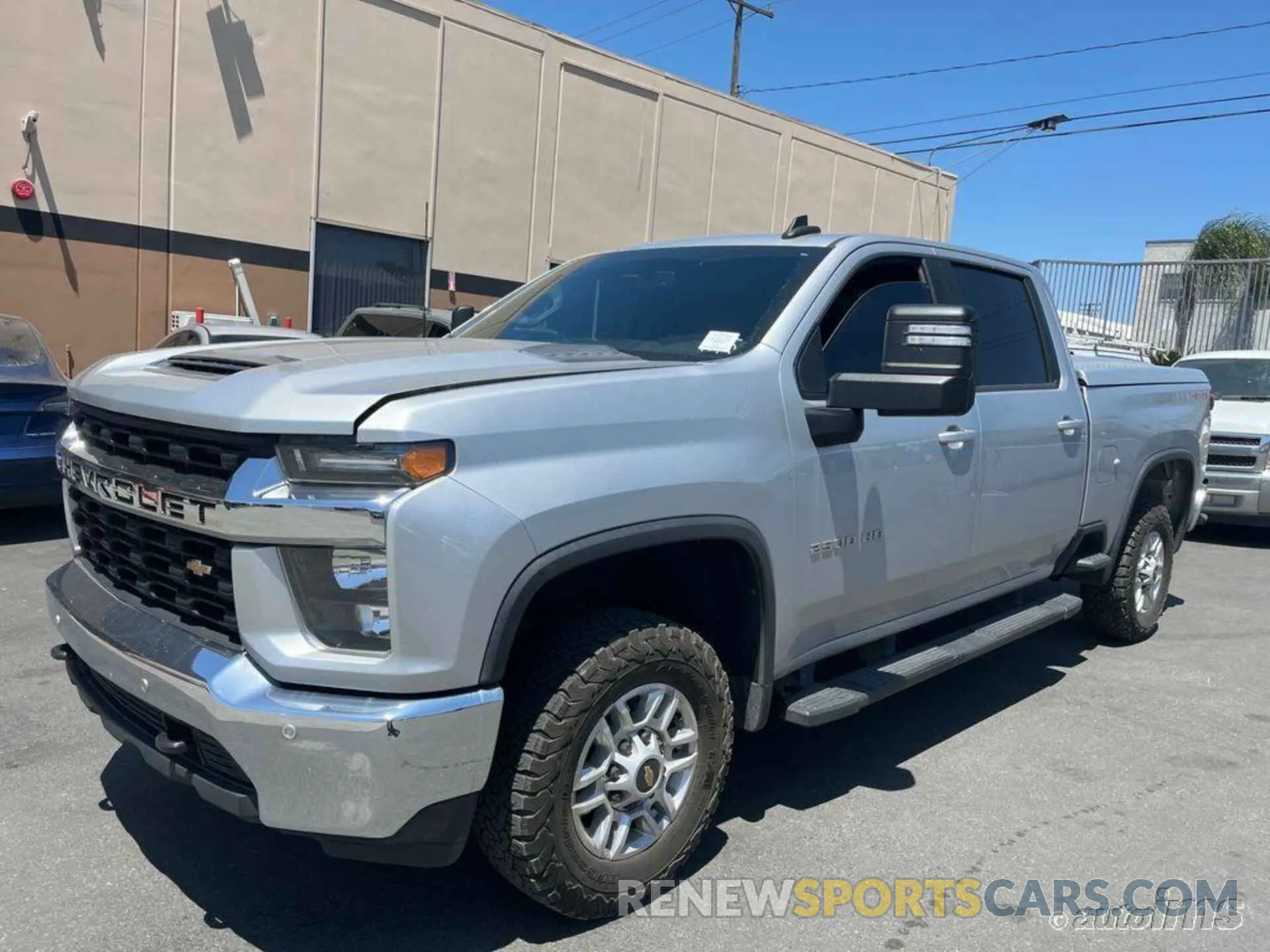 9 Photograph of a damaged car 1GC1YNE74LF199099 CHEVROLET SILVERADO 2020