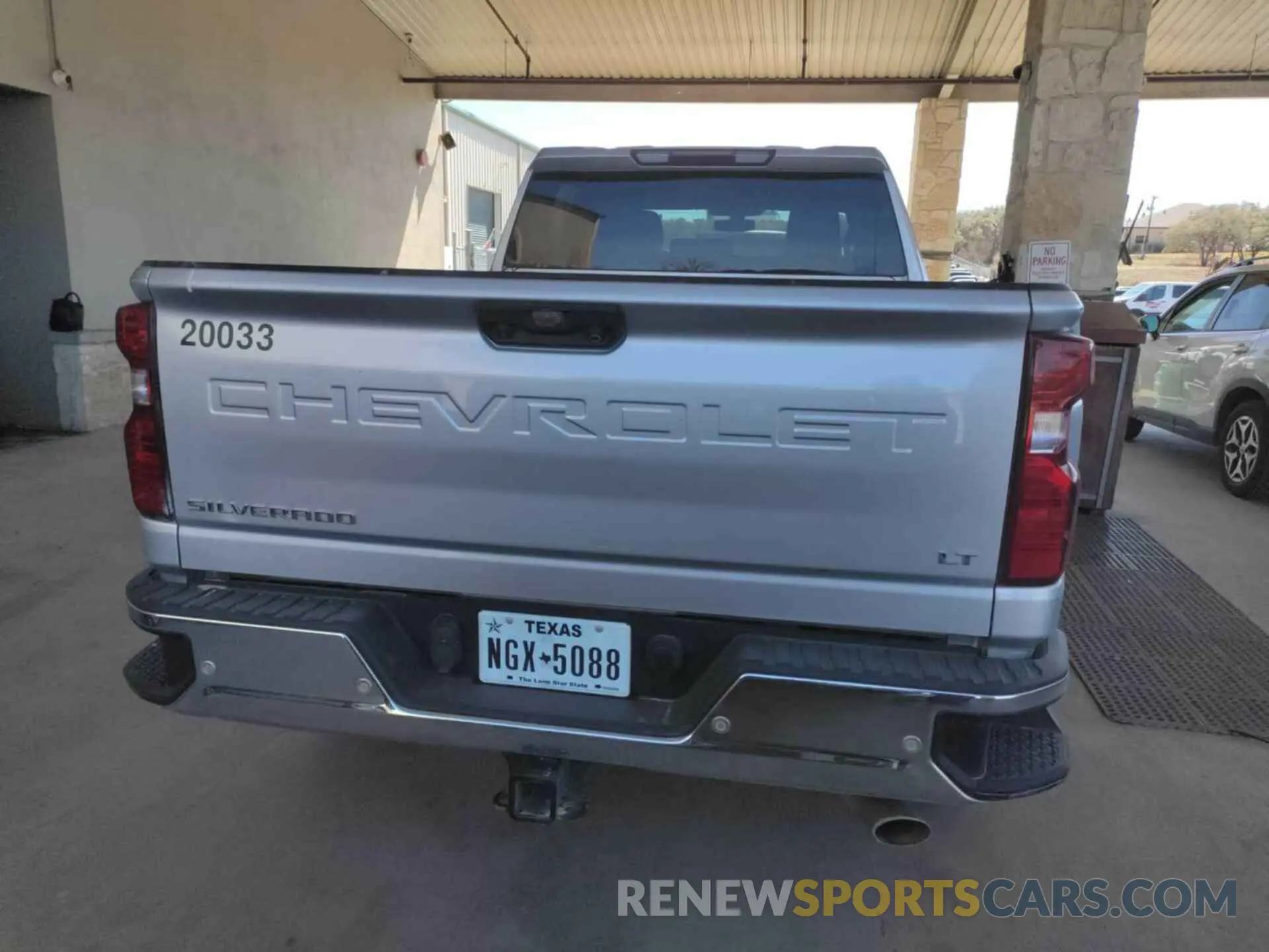 38 Photograph of a damaged car 1GC1YNE7XLF252744 CHEVROLET SILVERADO 2020