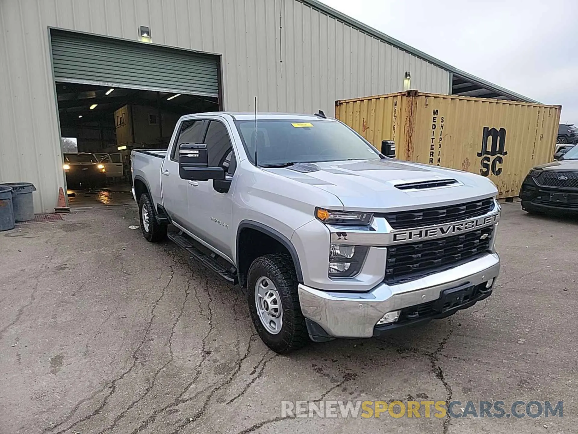 42 Photograph of a damaged car 1GC1YNE7XLF252744 CHEVROLET SILVERADO 2020
