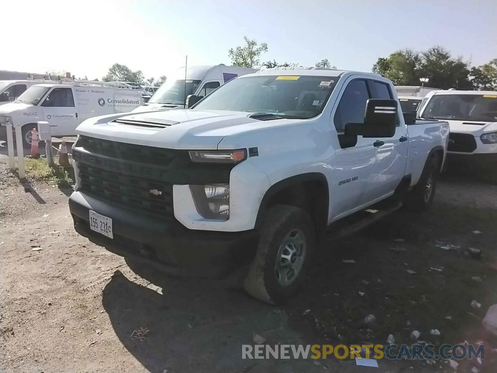 6 Фотография поврежденного автомобиля 1GC2YLE76LF304718 CHEVROLET SILVERADO 2020