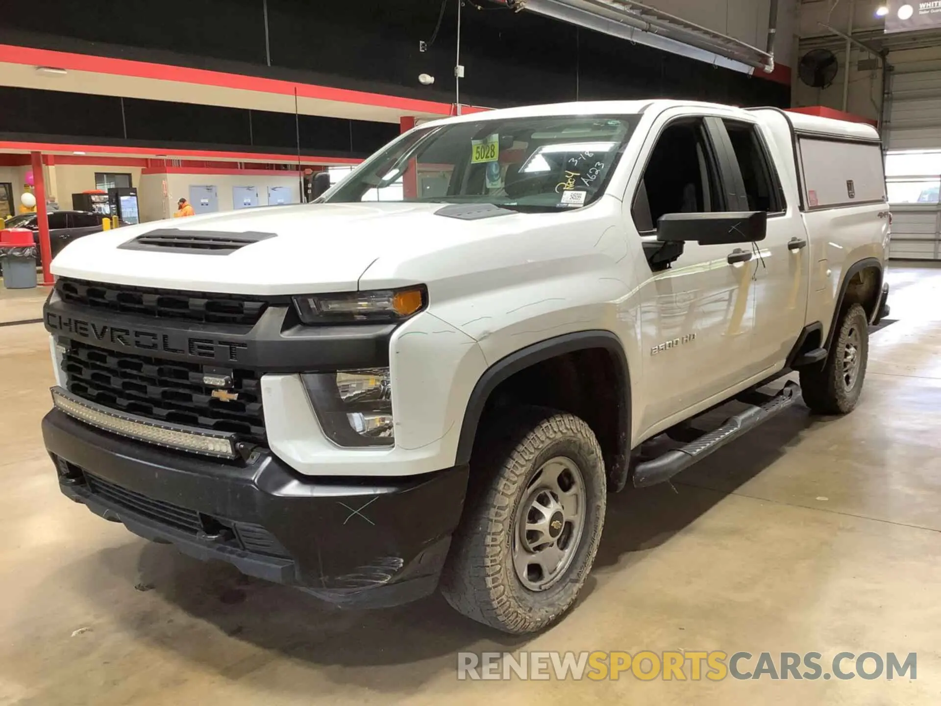 14 Photograph of a damaged car 1GC2YLE79LF265820 CHEVROLET SILVERADO 2020