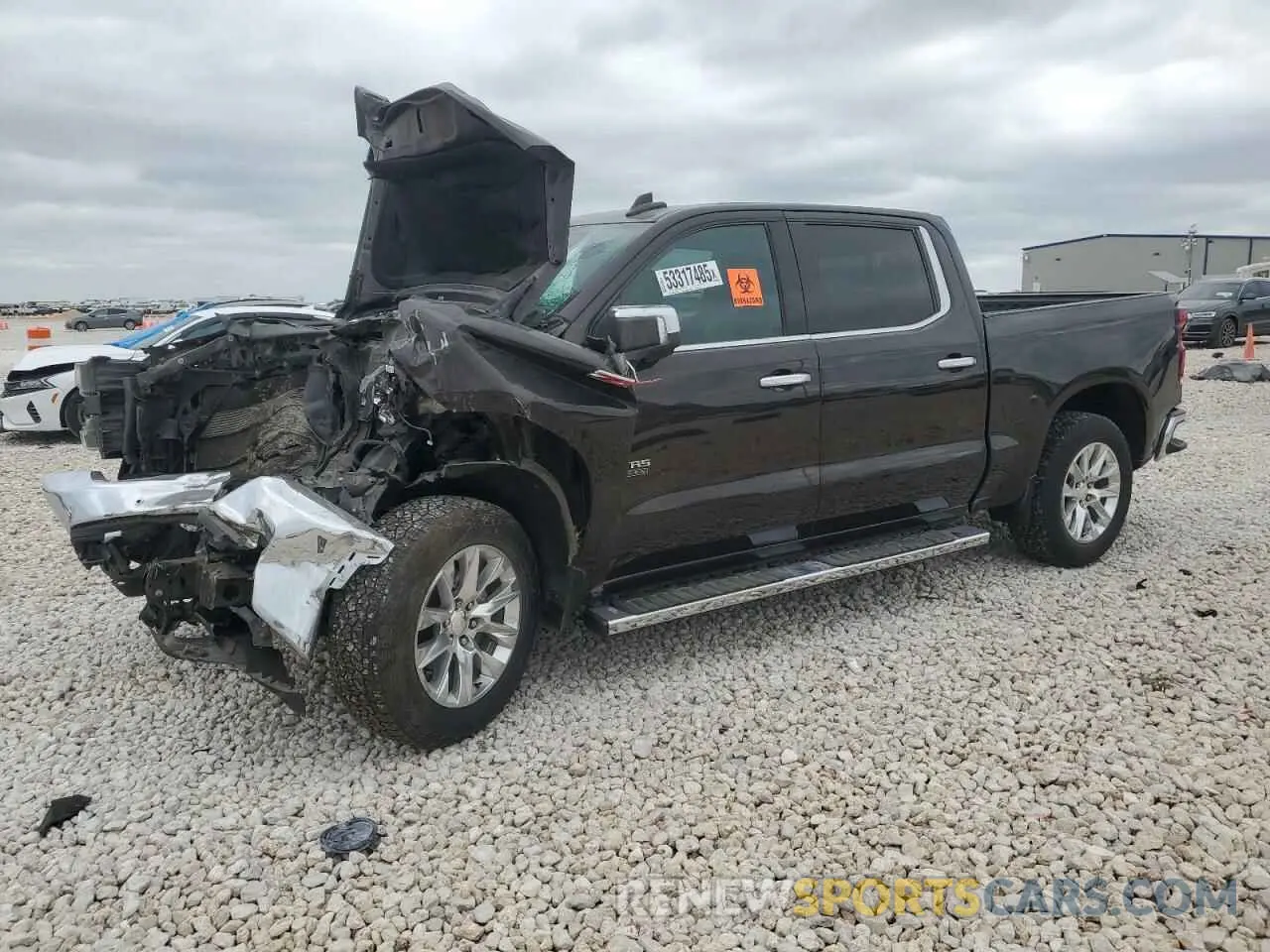 1 Фотография поврежденного автомобиля 3GCUYGED6LG301127 CHEVROLET SILVERADO 2020