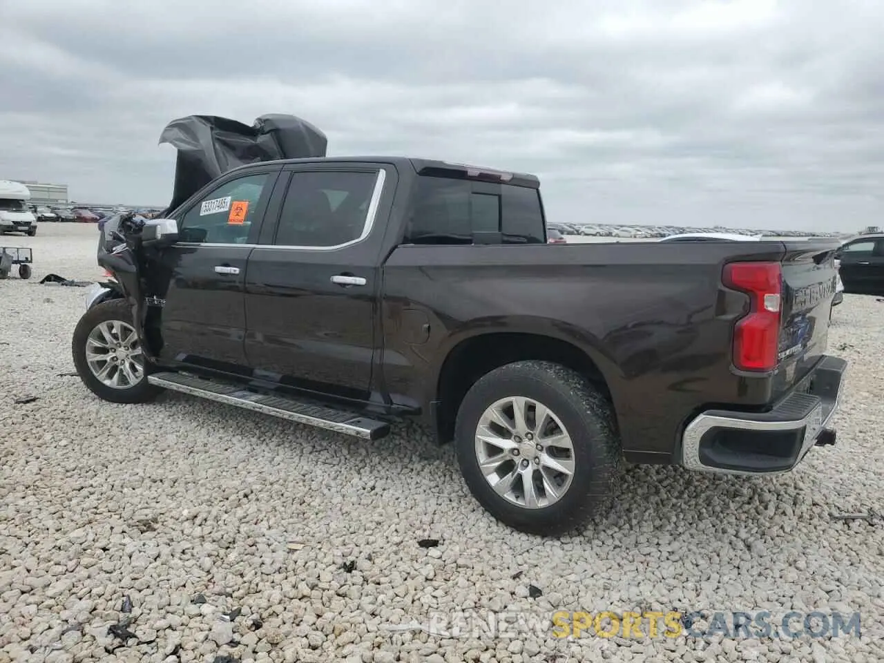 2 Фотография поврежденного автомобиля 3GCUYGED6LG301127 CHEVROLET SILVERADO 2020