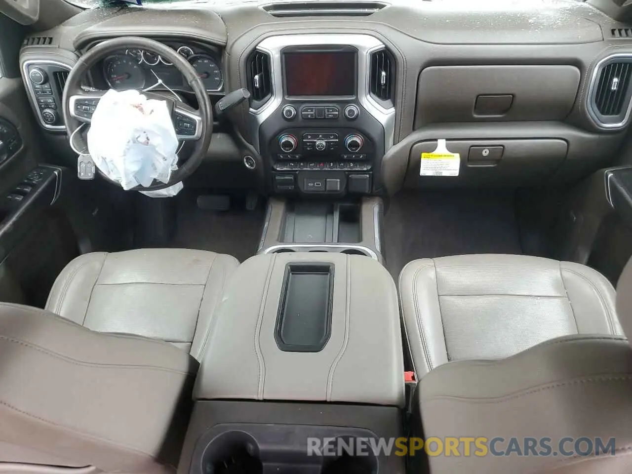 8 Фотография поврежденного автомобиля 3GCUYGED6LG301127 CHEVROLET SILVERADO 2020