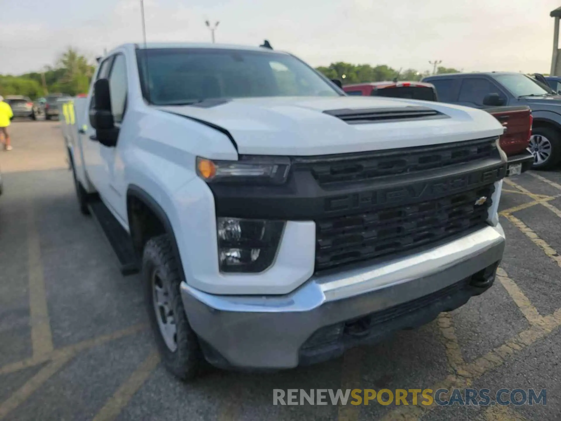15 Photograph of a damaged car 1GB5YLE70MF188256 CHEVROLET SILVERADO 2021