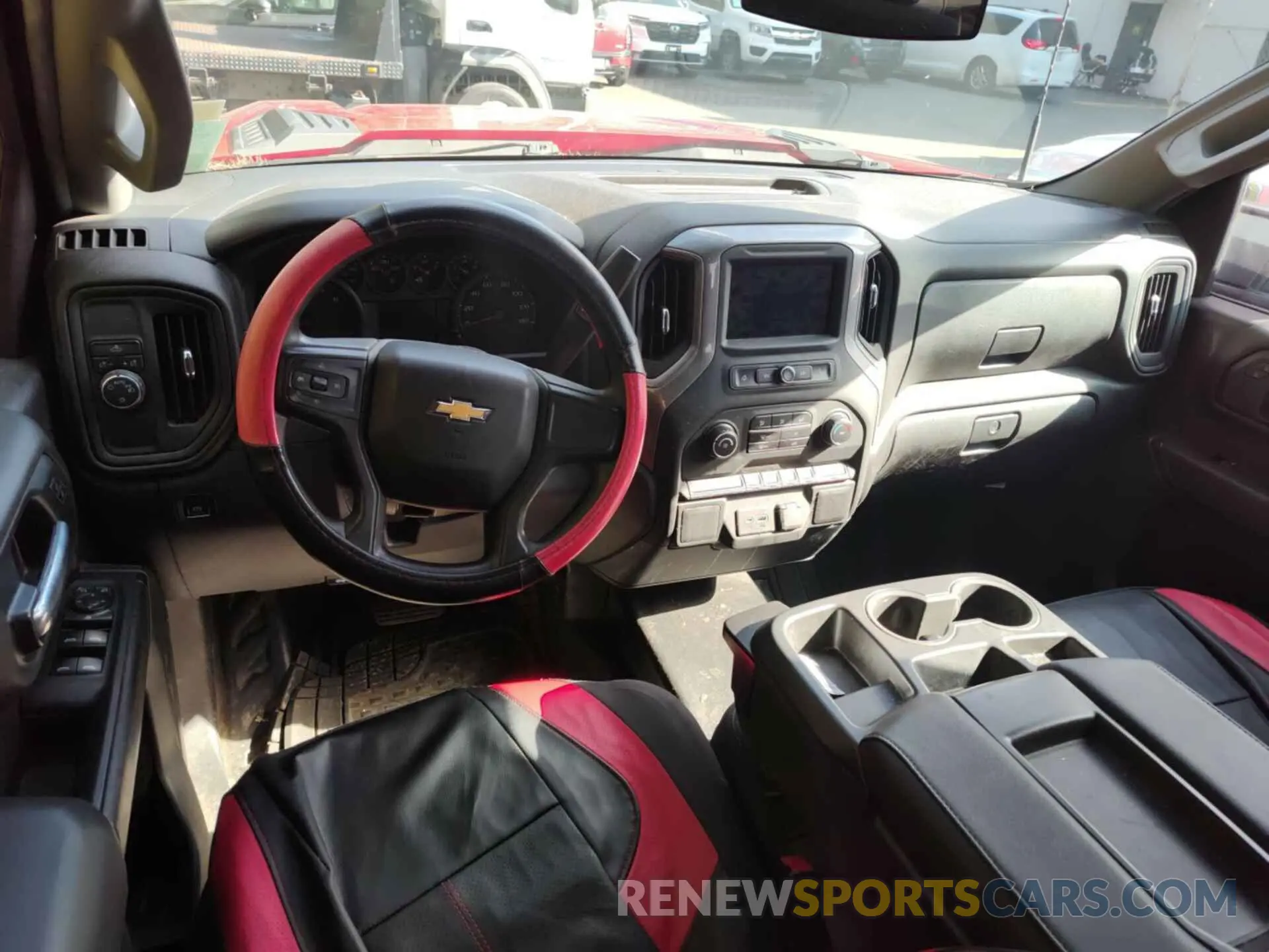 13 Фотография поврежденного автомобиля 1GC2WLE78MF237871 CHEVROLET SILVERADO 2021