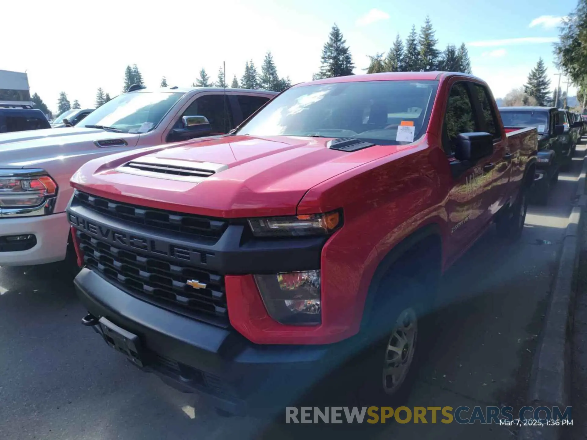 18 Фотография поврежденного автомобиля 1GC2WLE78MF237871 CHEVROLET SILVERADO 2021