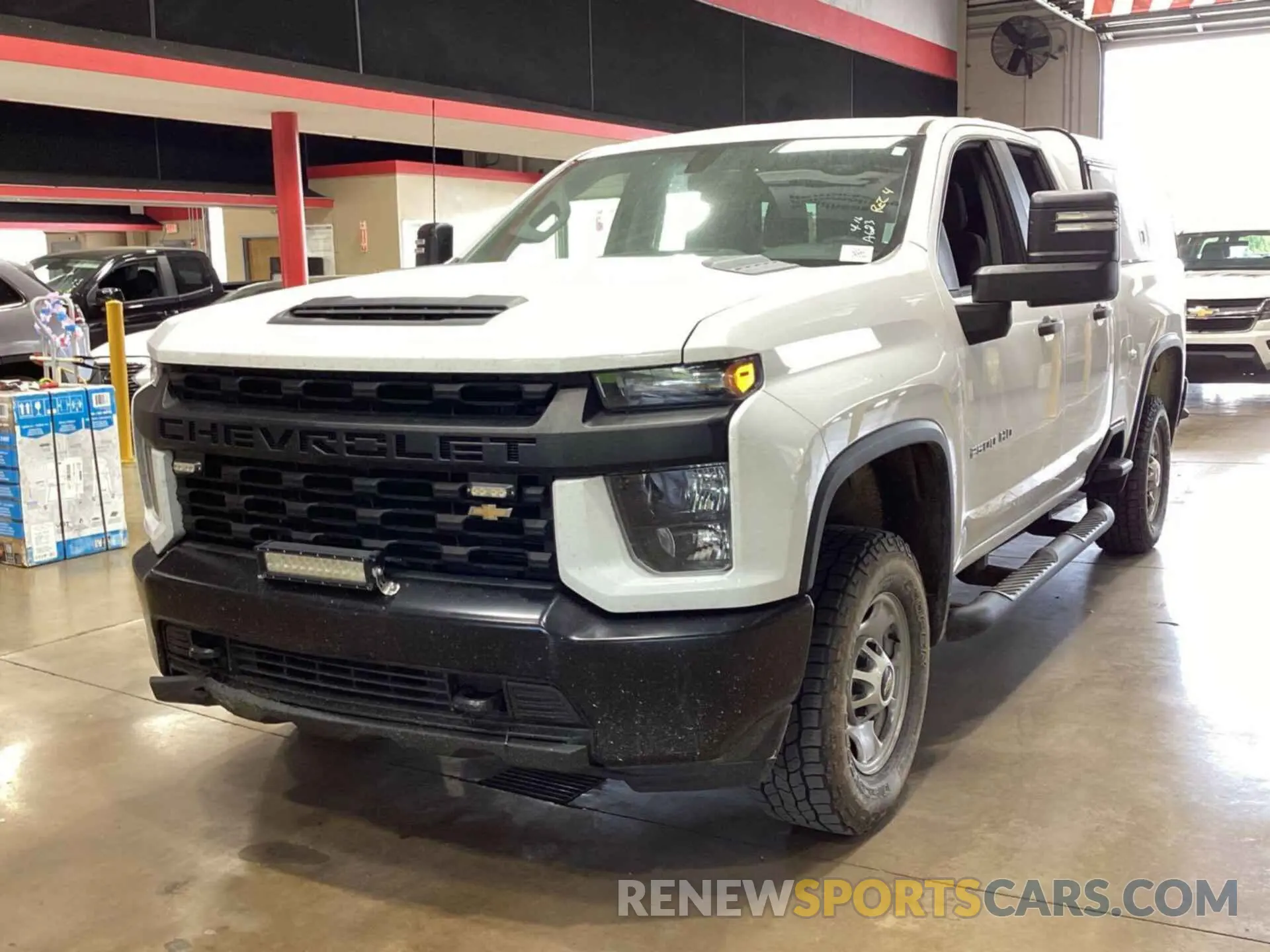 14 Фотография поврежденного автомобиля 1GC2YLE72MF157119 CHEVROLET SILVERADO 2021