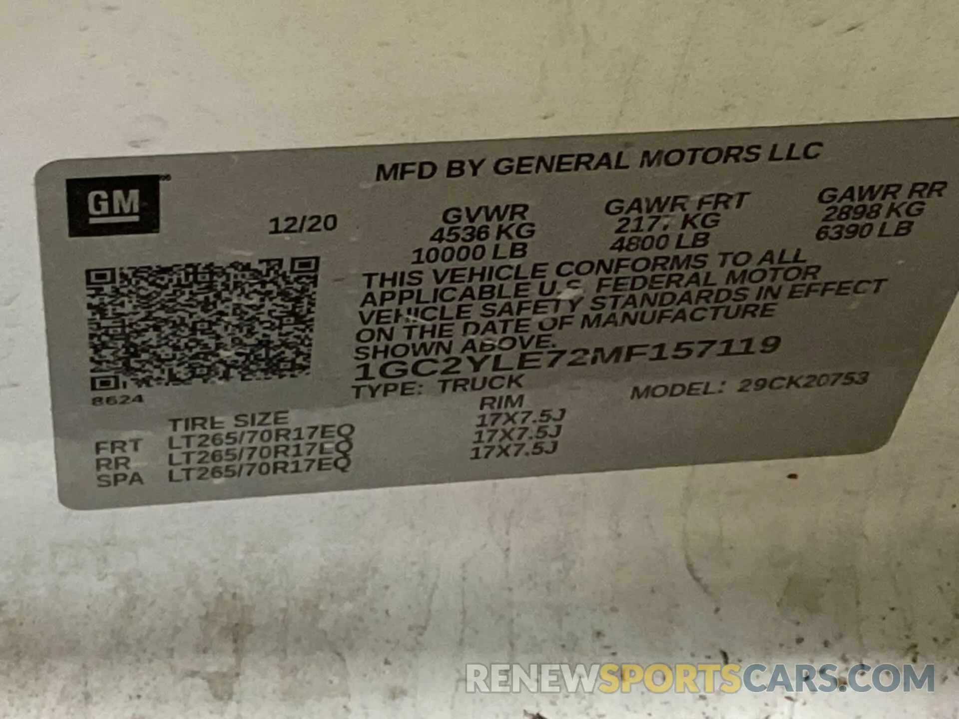 3 Фотография поврежденного автомобиля 1GC2YLE72MF157119 CHEVROLET SILVERADO 2021
