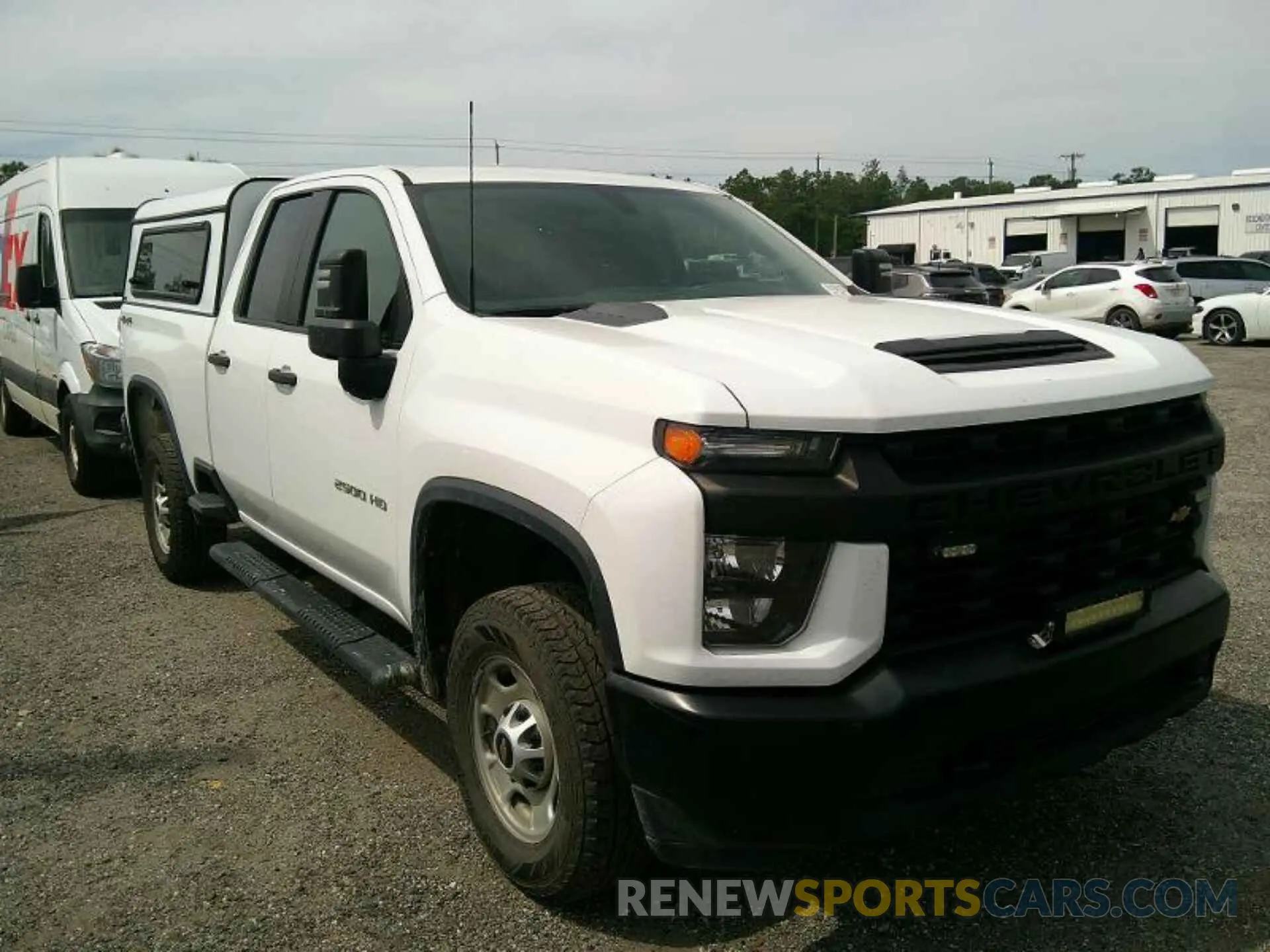 7 Фотография поврежденного автомобиля 1GC2YLE74MF251292 CHEVROLET SILVERADO 2021