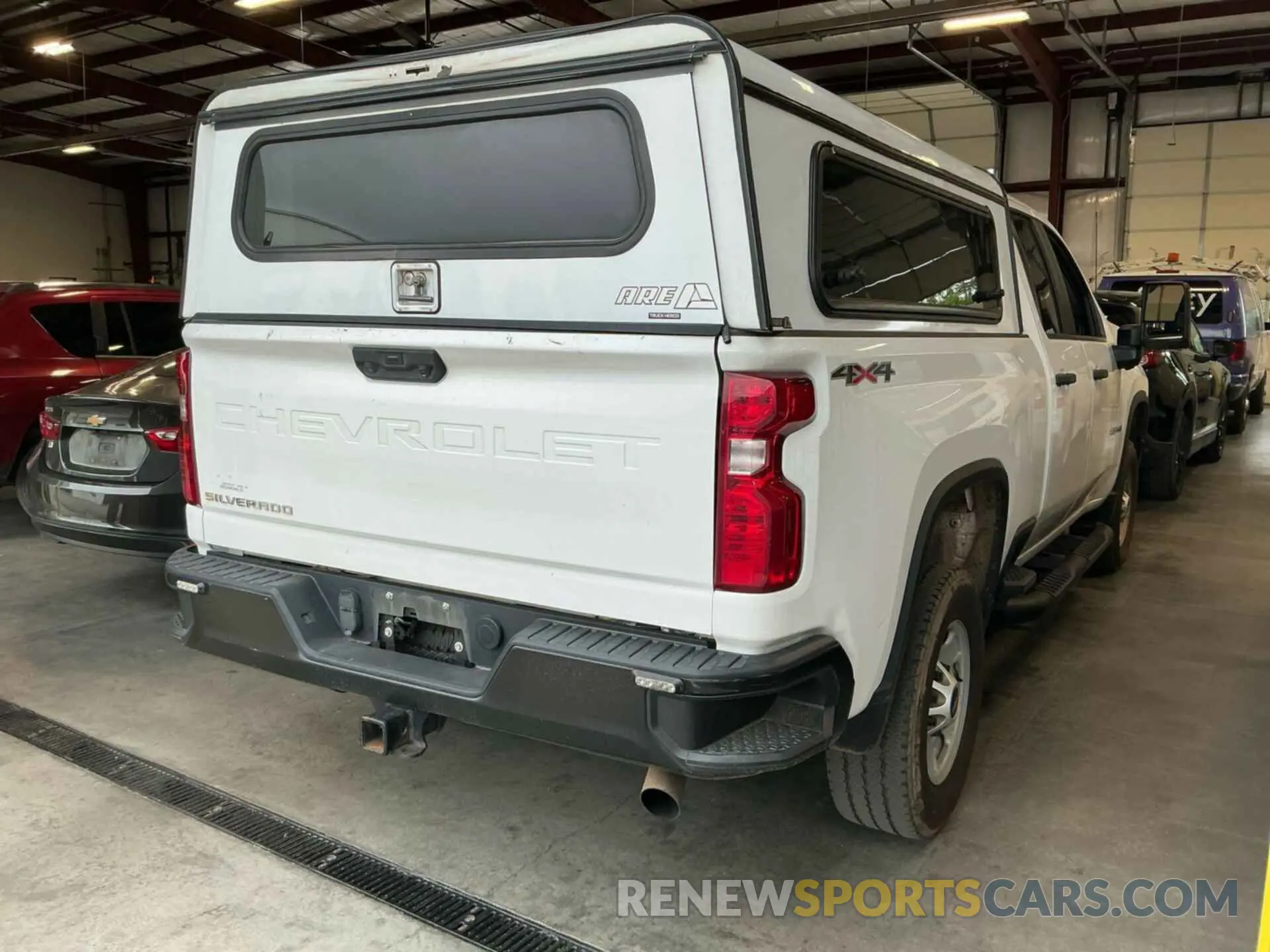 8 Фотография поврежденного автомобиля 1GC2YLE75MF141044 CHEVROLET SILVERADO 2021