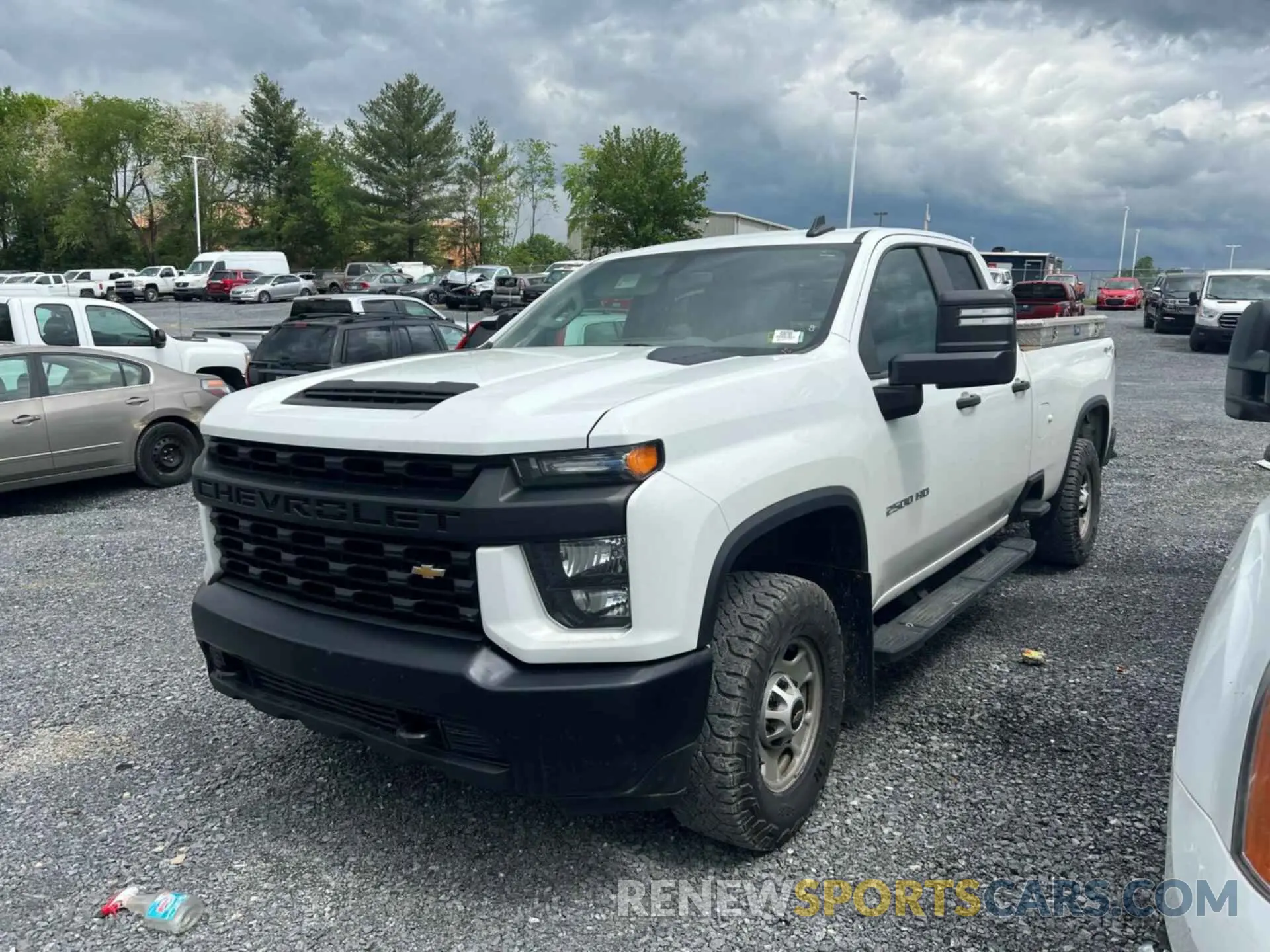23 Photograph of a damaged car 1GC5YLE75MF280006 CHEVROLET SILVERADO 2021