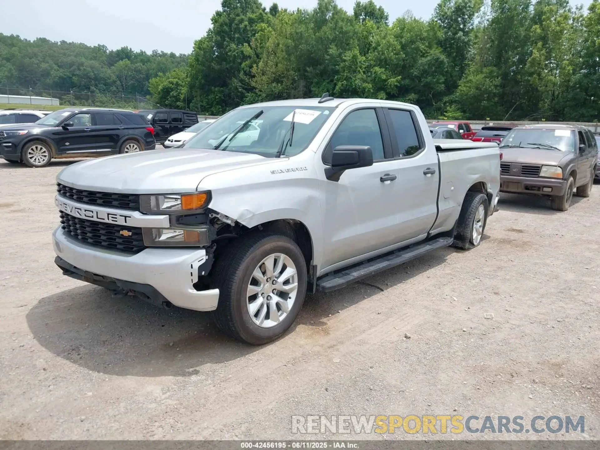 6 Photograph of a damaged car 1GCRWBEH2MZ105480 CHEVROLET SILVERADO 2021