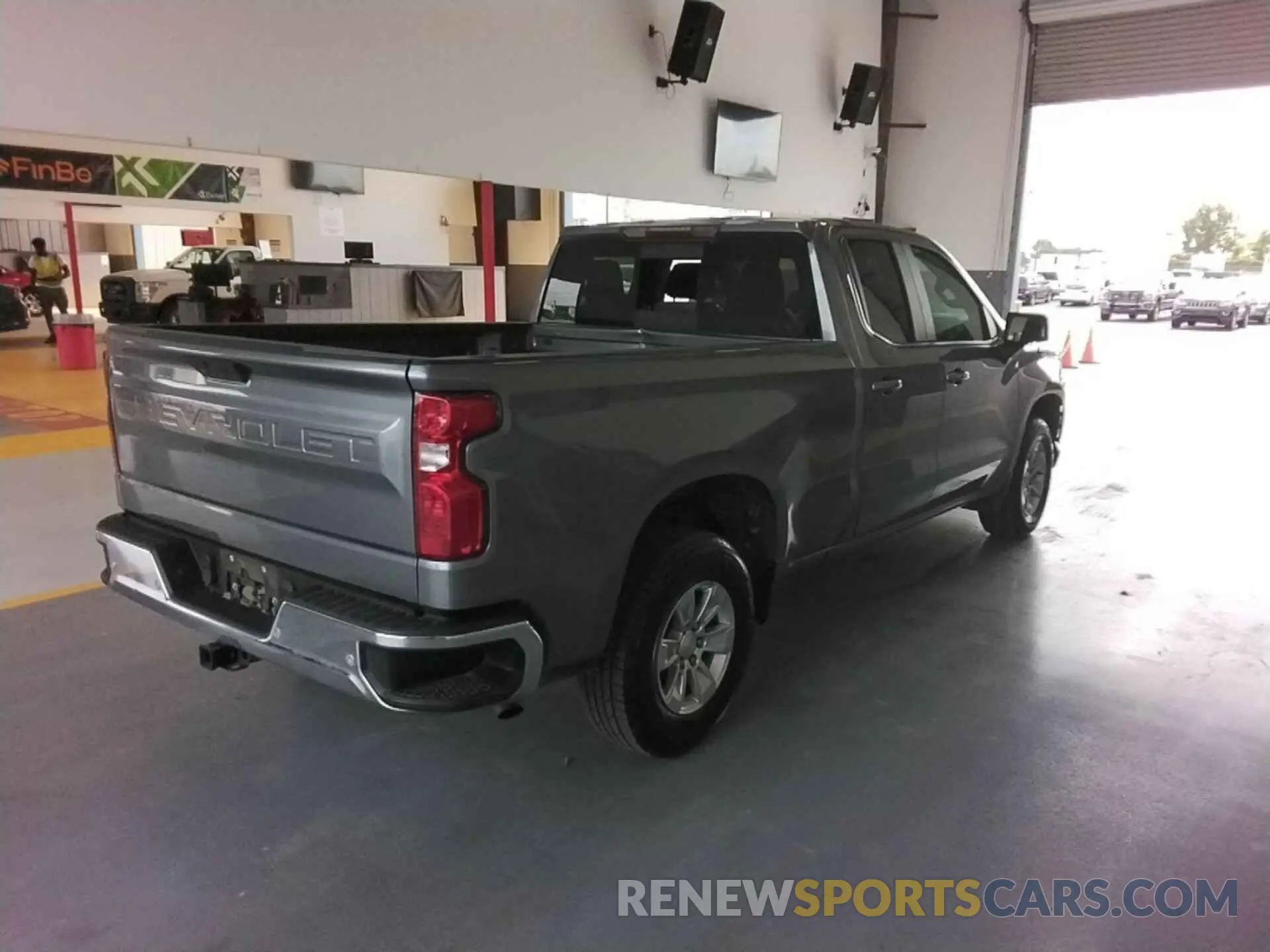 2 Photograph of a damaged car 1GCRWCEK4MZ403708 CHEVROLET SILVERADO 2021
