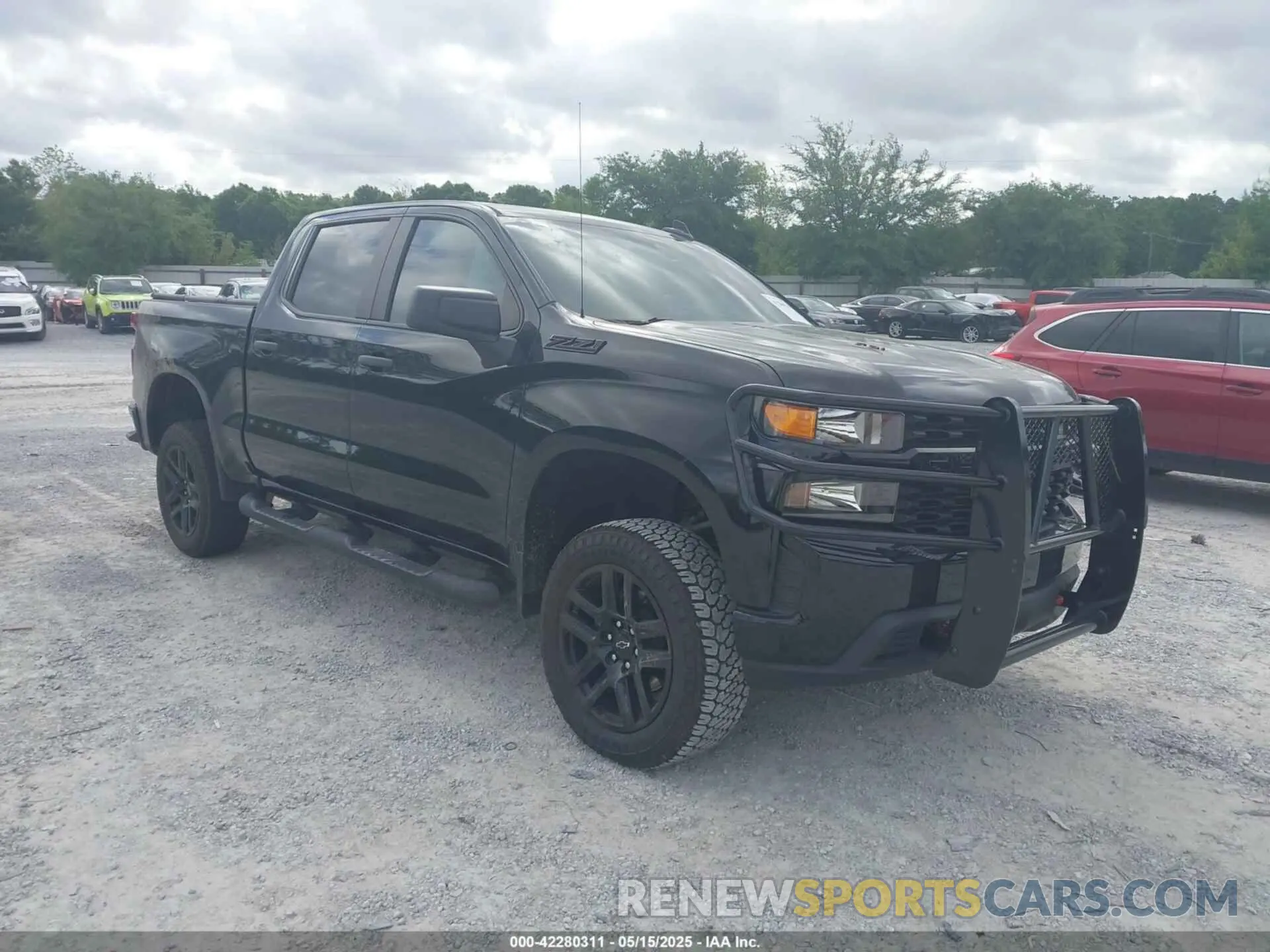 1 Фотография поврежденного автомобиля 3GCPYCEL3MG422938 CHEVROLET SILVERADO 2021