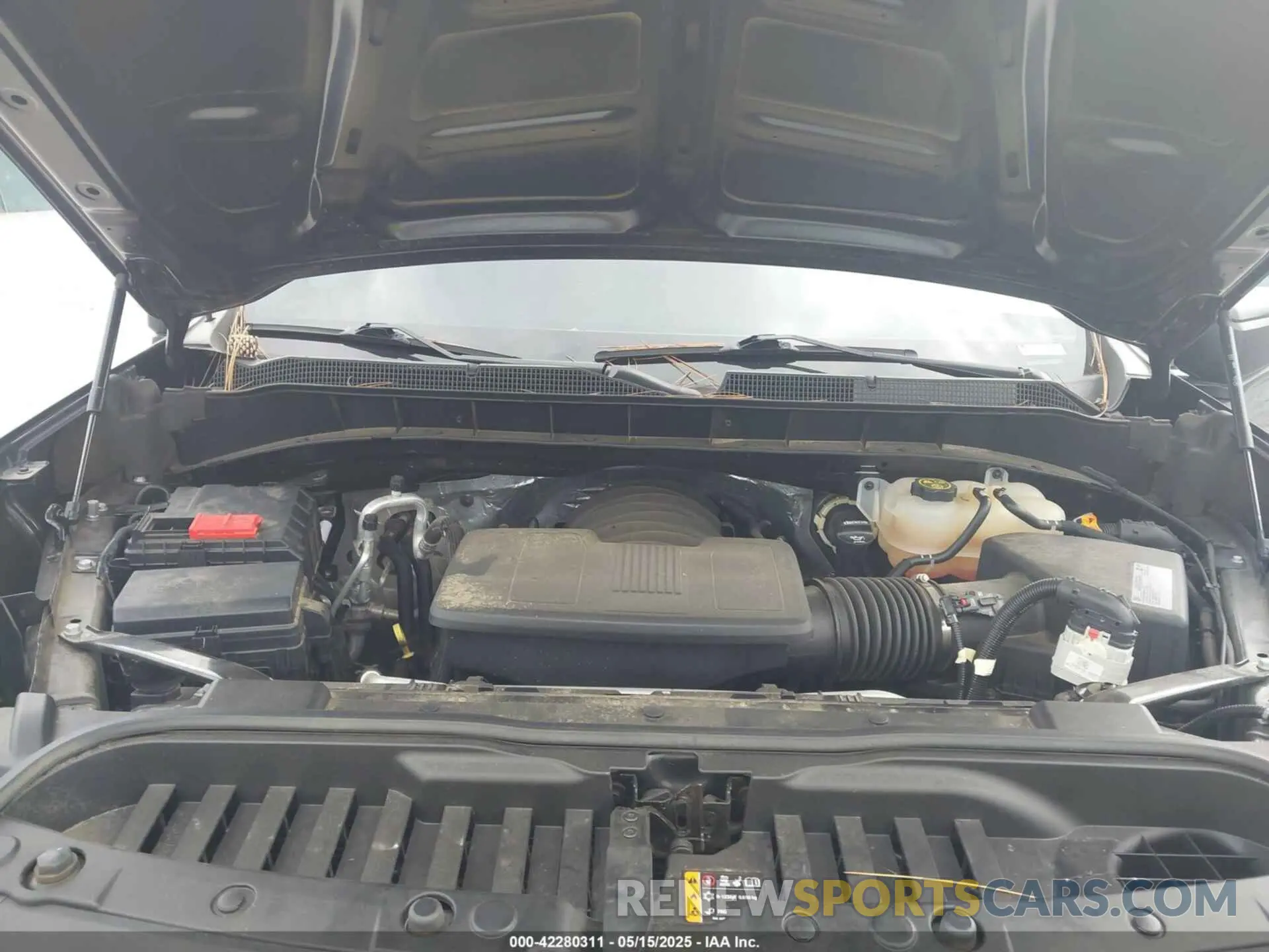 10 Фотография поврежденного автомобиля 3GCPYCEL3MG422938 CHEVROLET SILVERADO 2021