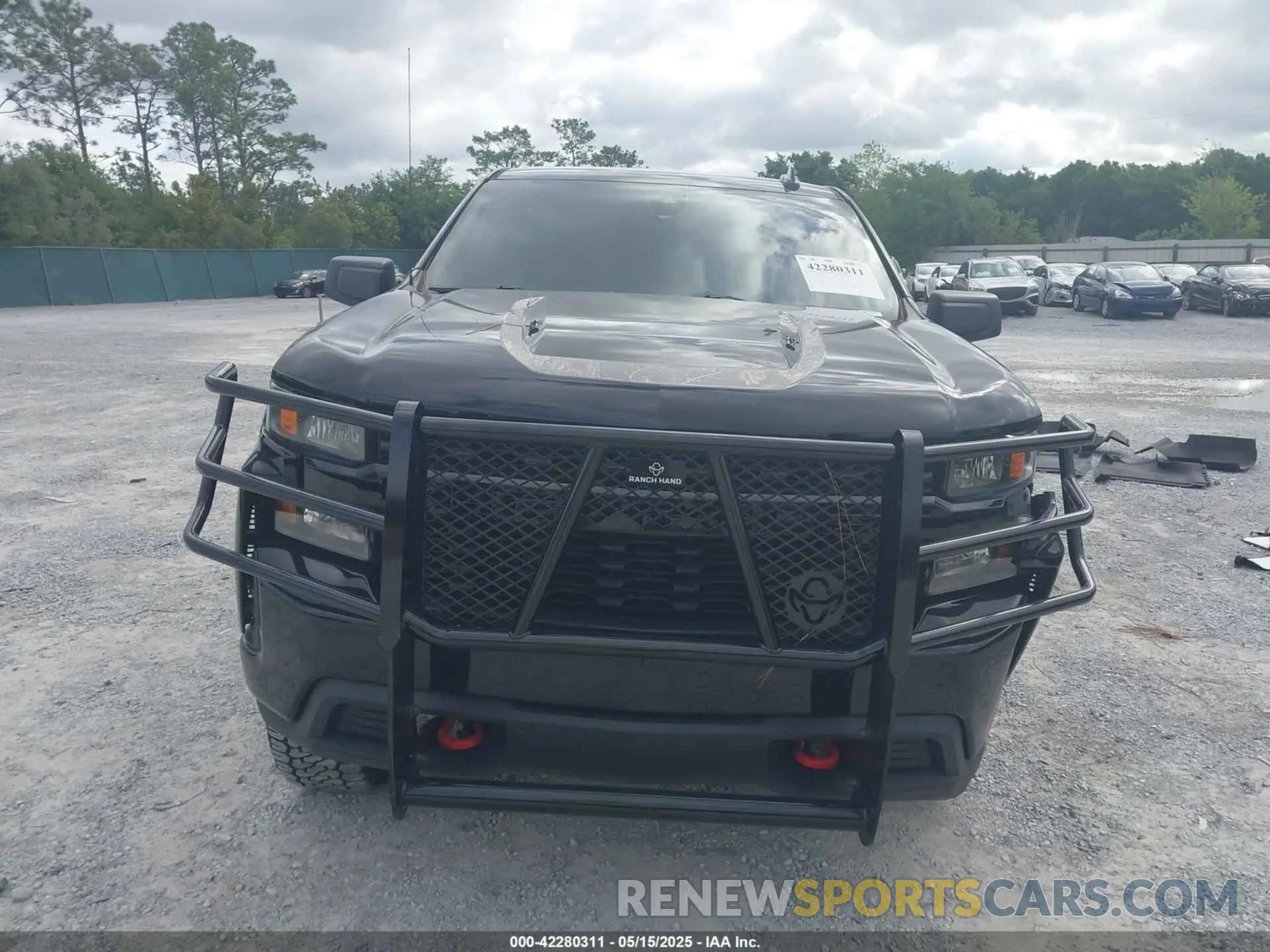 11 Фотография поврежденного автомобиля 3GCPYCEL3MG422938 CHEVROLET SILVERADO 2021
