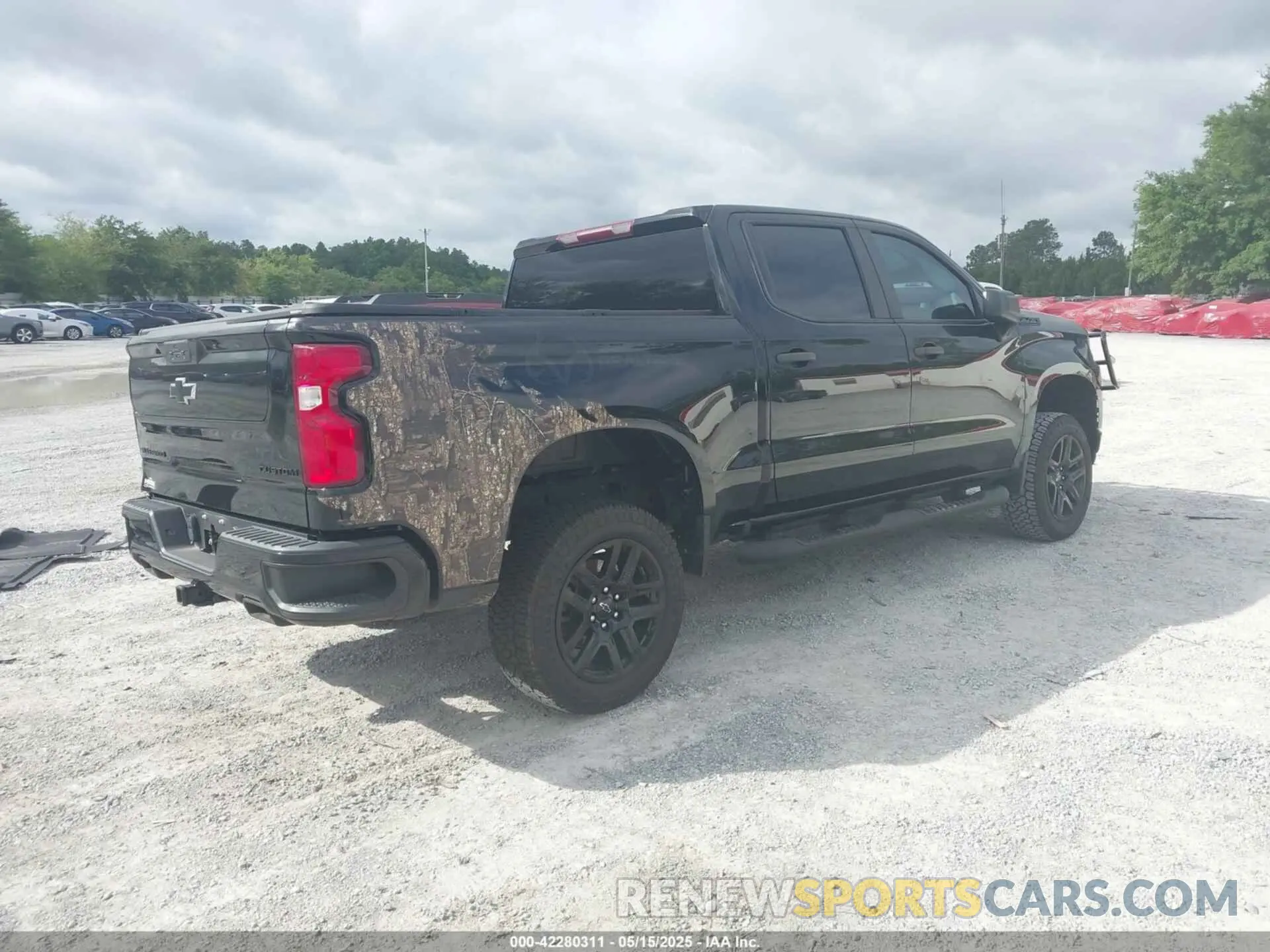 4 Фотография поврежденного автомобиля 3GCPYCEL3MG422938 CHEVROLET SILVERADO 2021