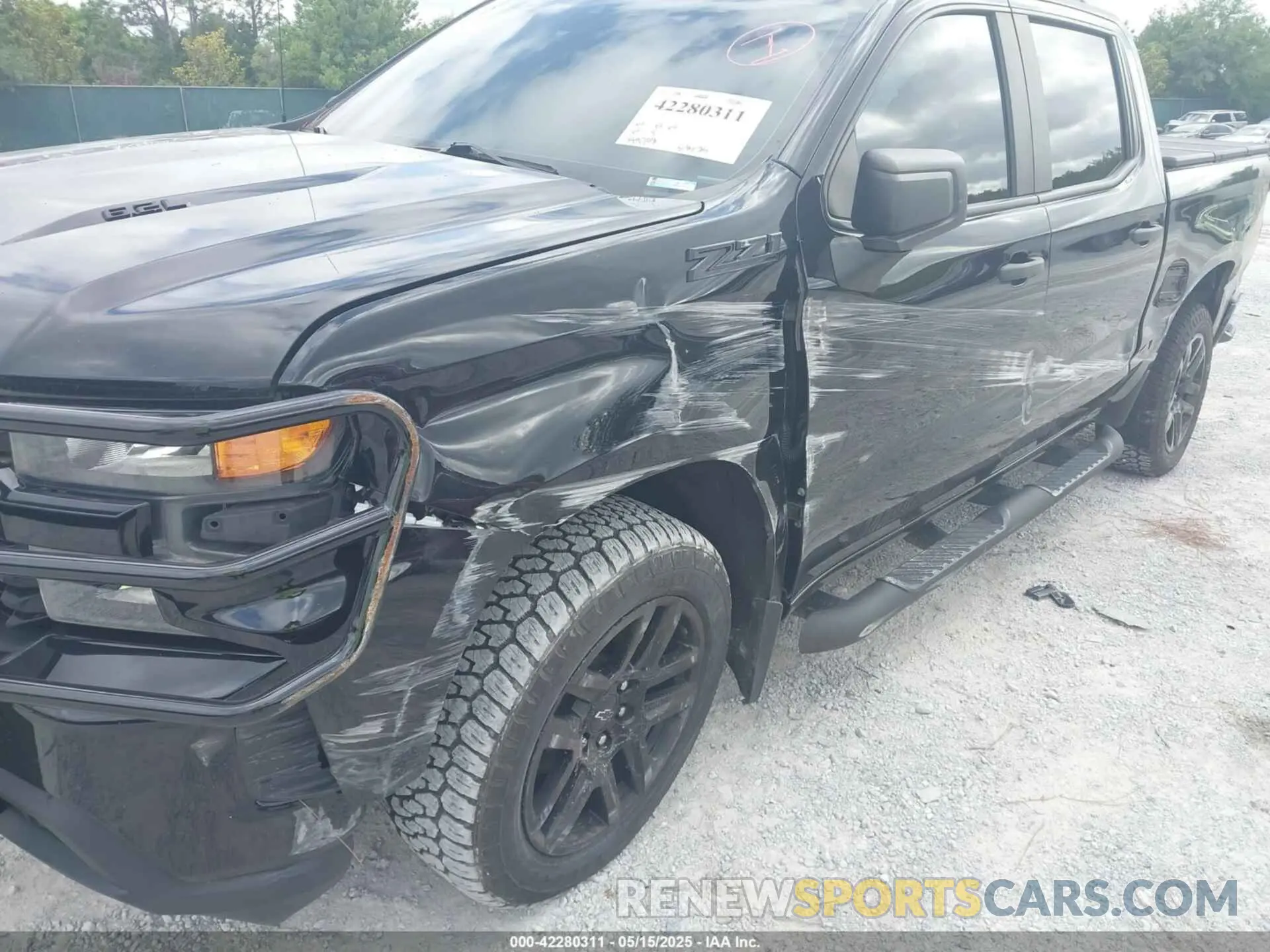 6 Фотография поврежденного автомобиля 3GCPYCEL3MG422938 CHEVROLET SILVERADO 2021