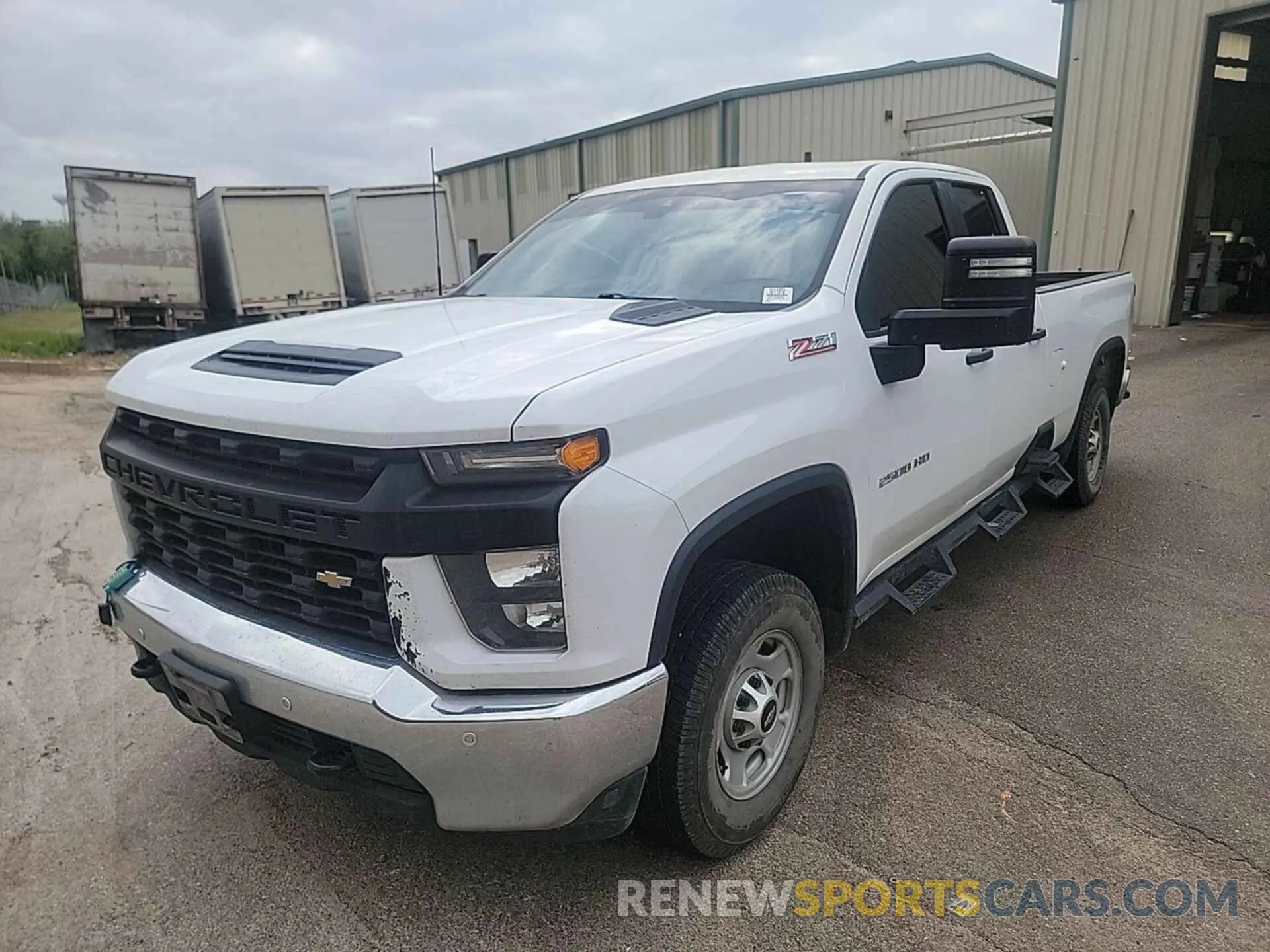23 Фотография поврежденного автомобиля 1GC2YLE75NF255806 CHEVROLET SILVERADO 2022