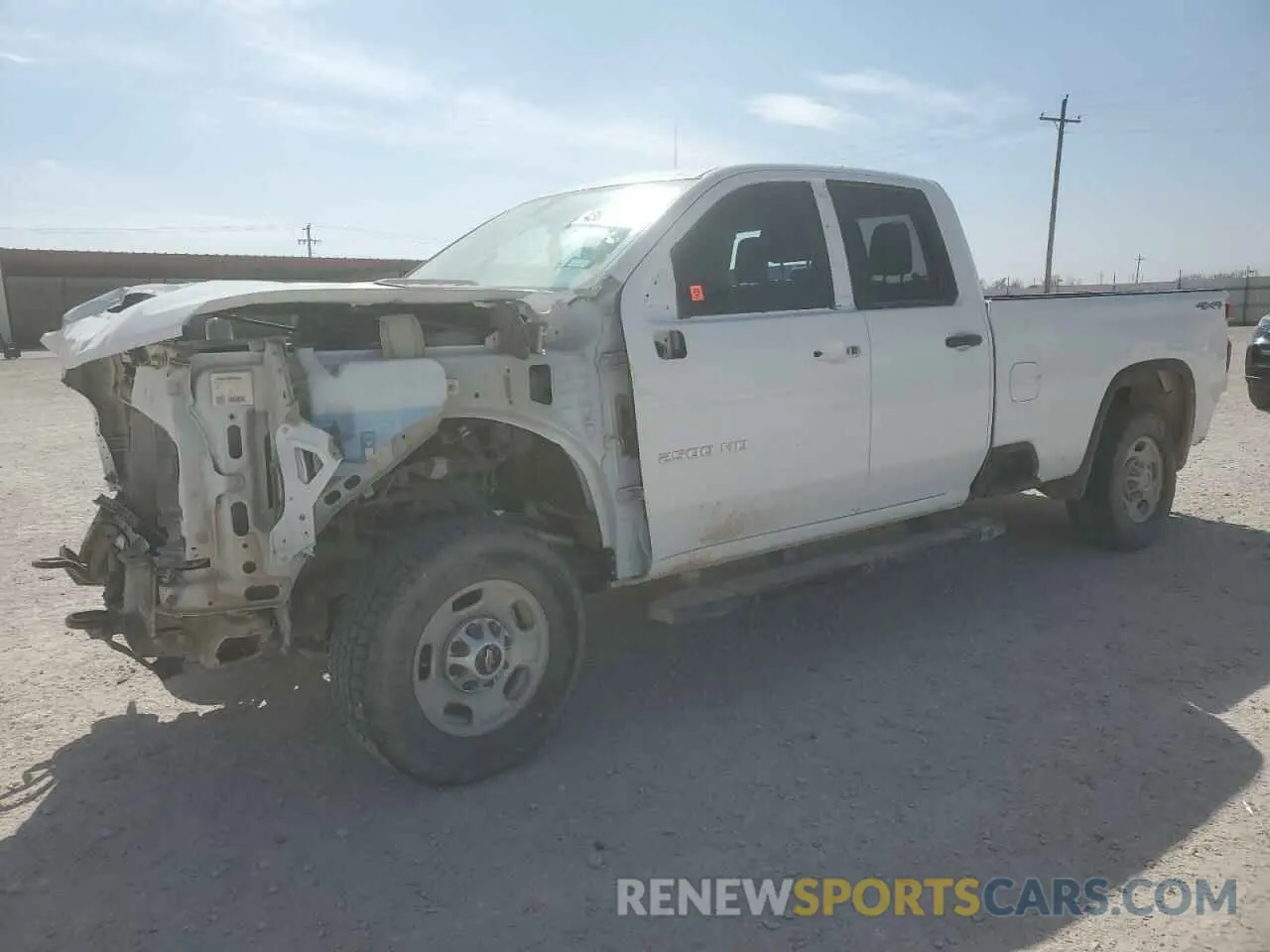 1 Photograph of a damaged car 1GC5YLE7XNF243194 CHEVROLET SILVERADO 2022