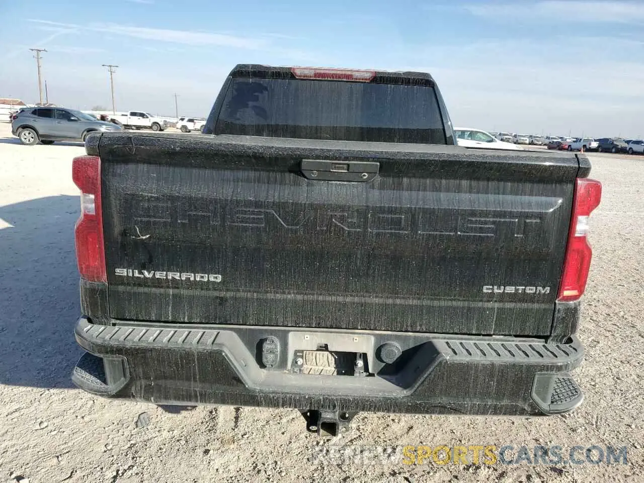 6 Photograph of a damaged car 1GCPWBEK4NZ140493 CHEVROLET SILVERADO 2022