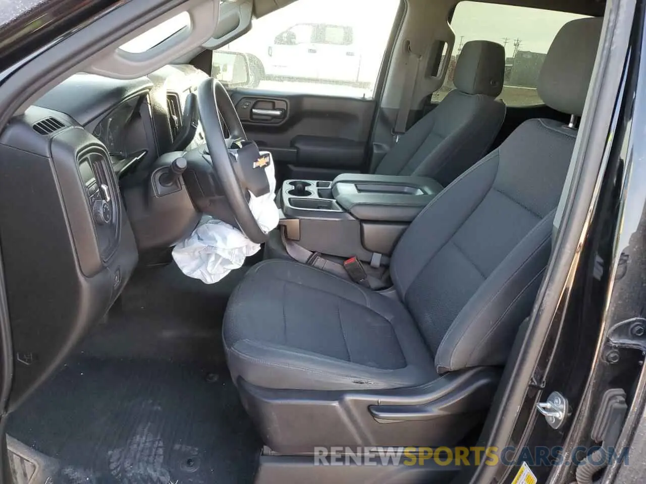7 Photograph of a damaged car 1GCPWBEK4NZ140493 CHEVROLET SILVERADO 2022