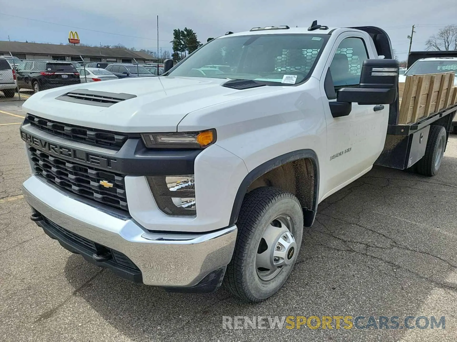 2 Photograph of a damaged car 1GB3YSE70PF217860 CHEVROLET SILVERADO 2023