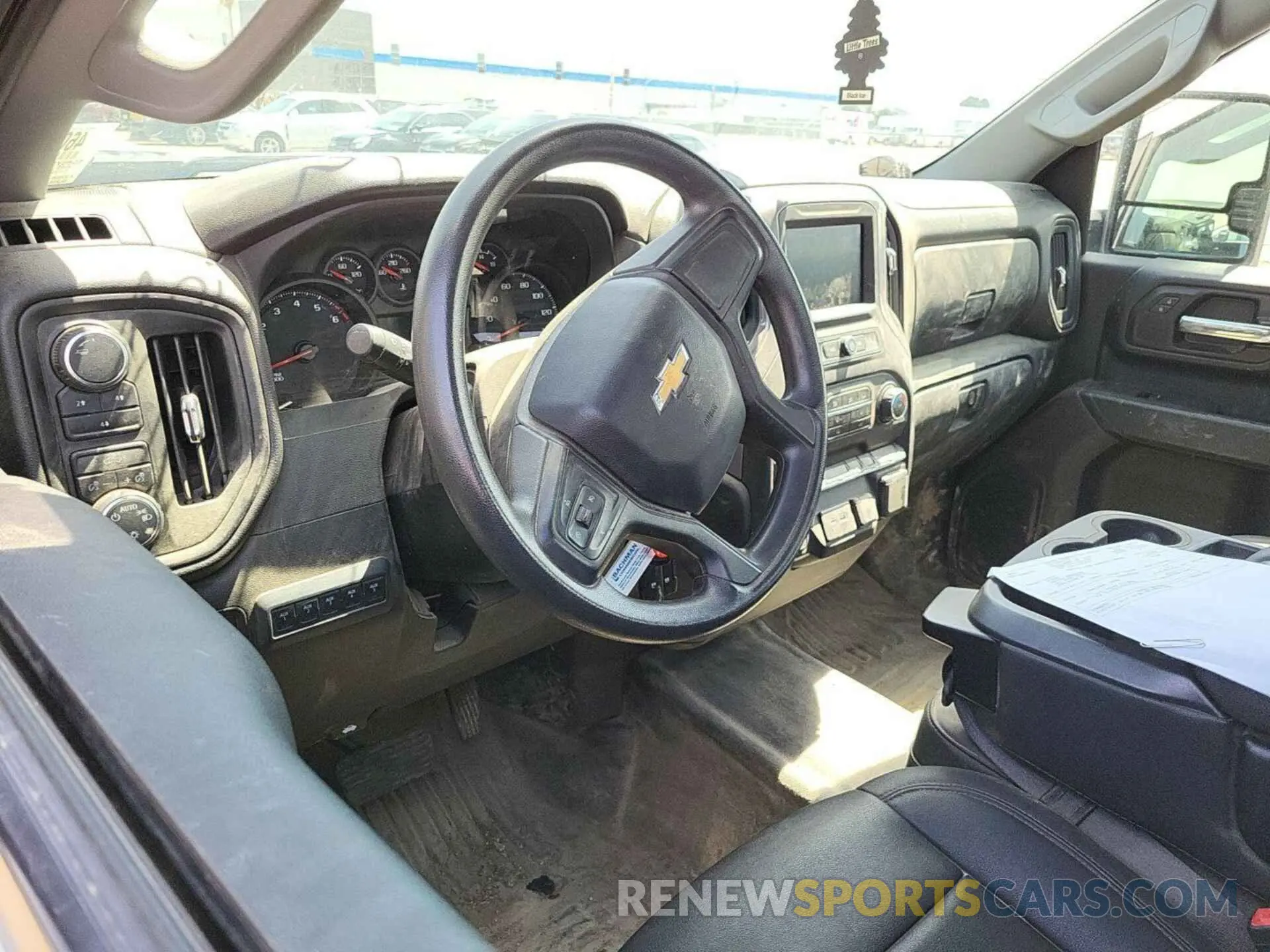 8 Photograph of a damaged car 1GB3YSE71PF217866 CHEVROLET SILVERADO 2023