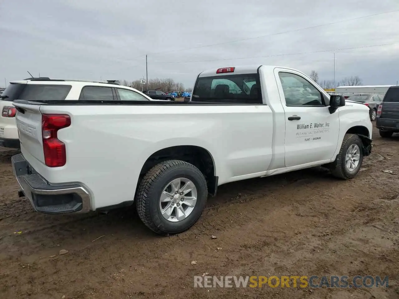 3 Фотография поврежденного автомобиля 3GCNAAEDXPG293304 CHEVROLET SILVERADO 2023