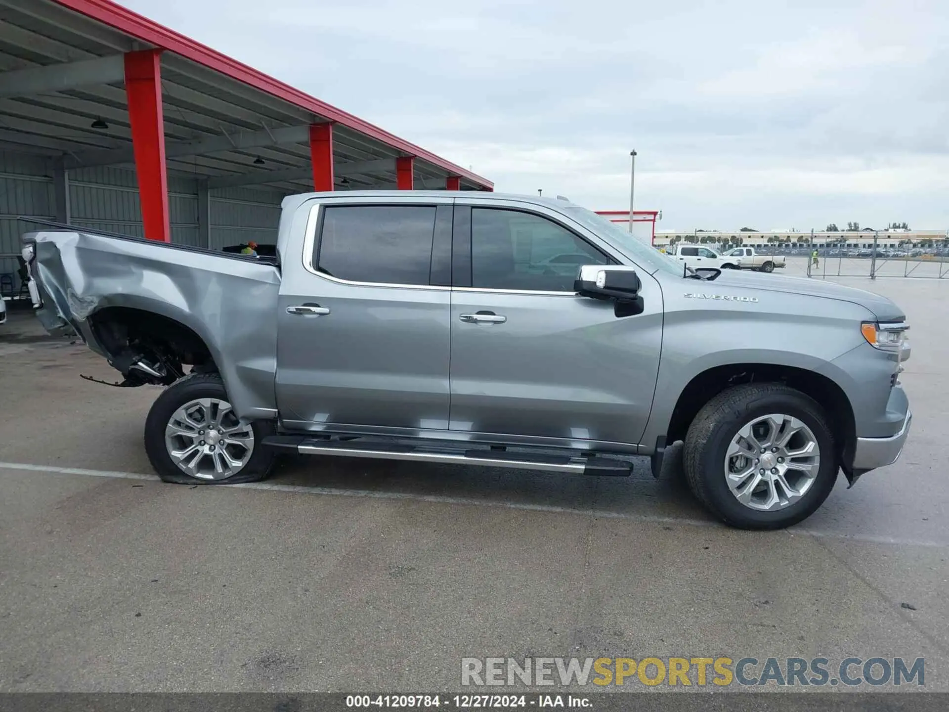 13 Фотография поврежденного автомобиля 2GCPAEED3R1273195 CHEVROLET SILVERADO 2024