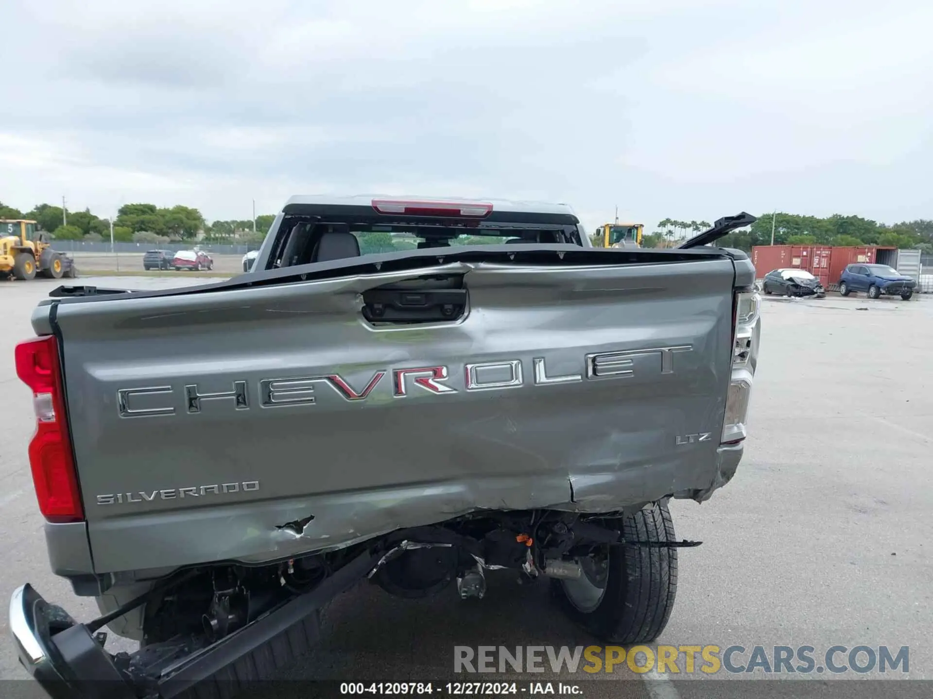 16 Фотография поврежденного автомобиля 2GCPAEED3R1273195 CHEVROLET SILVERADO 2024