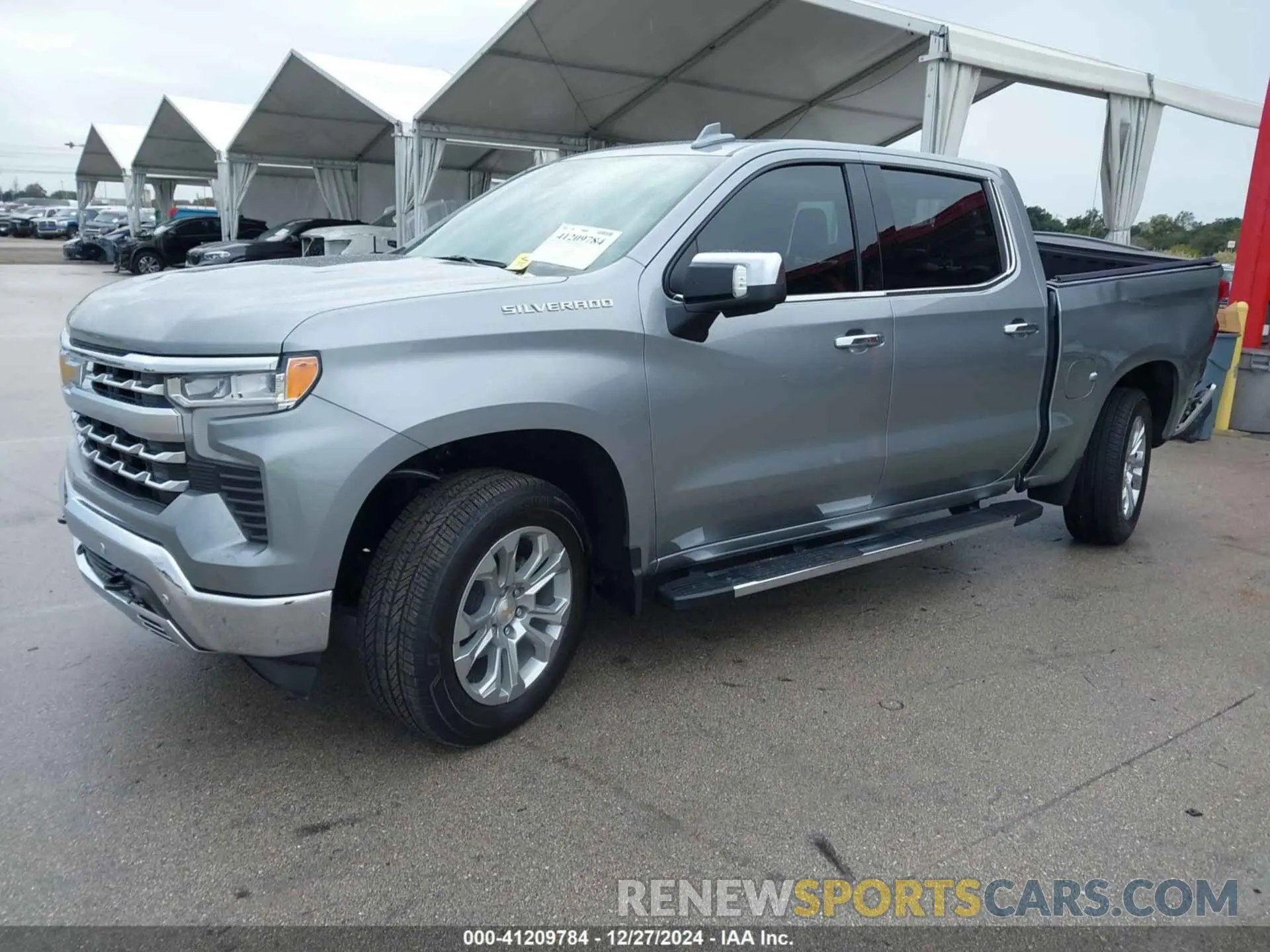 2 Фотография поврежденного автомобиля 2GCPAEED3R1273195 CHEVROLET SILVERADO 2024