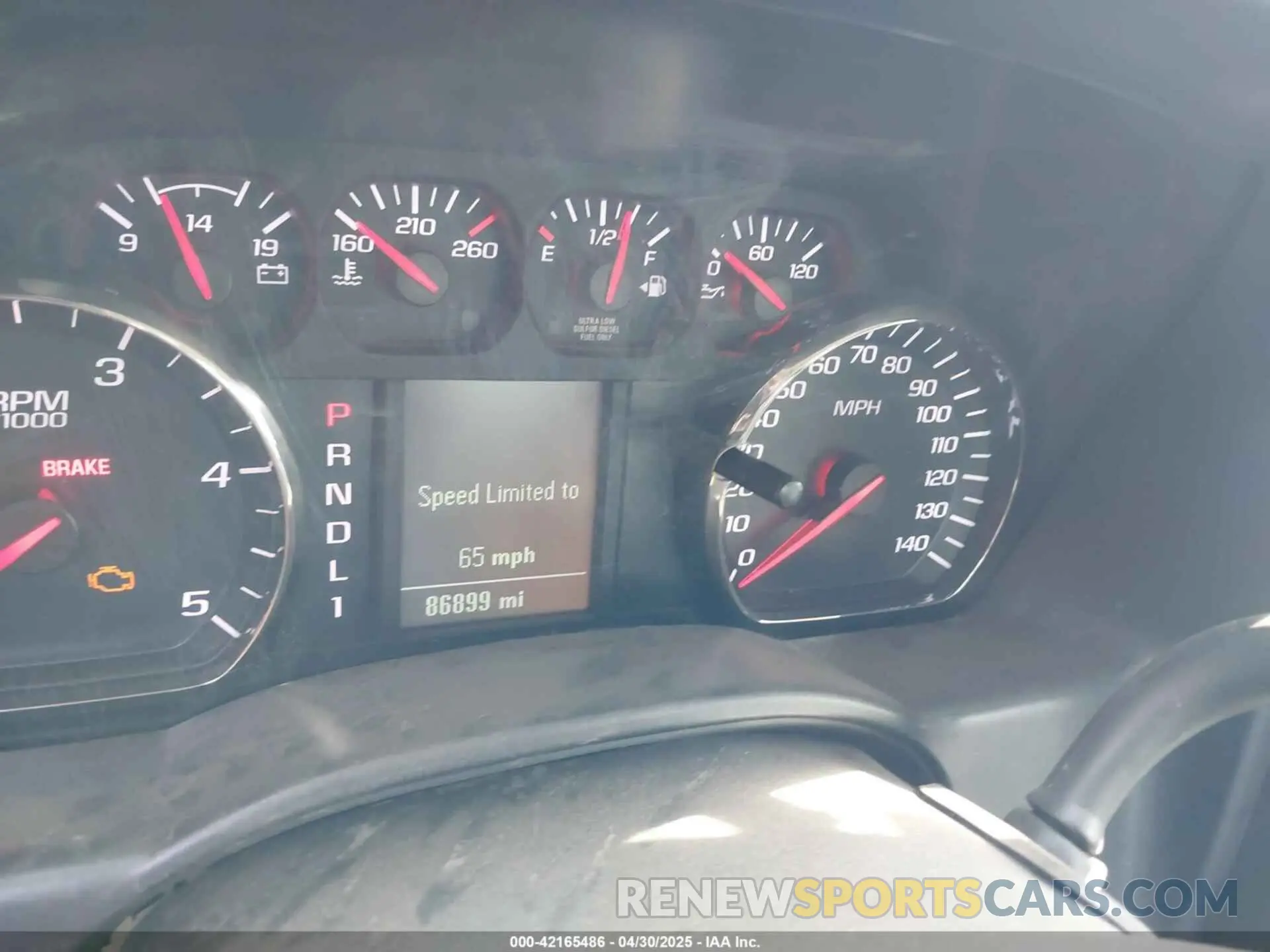 7 Photograph of a damaged car 1GC1CREY2KF164803 CHEVROLET SILVERADO 2500HD 2019