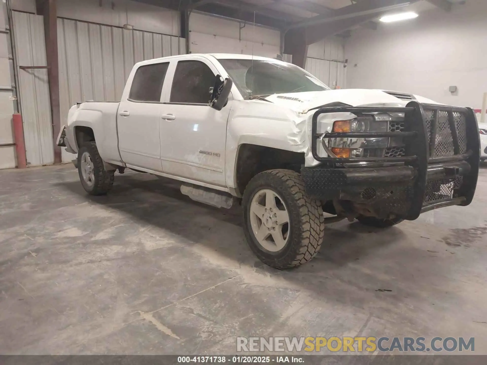 1 Photograph of a damaged car 1GC1KSEY7KF227498 CHEVROLET SILVERADO 2500HD 2019