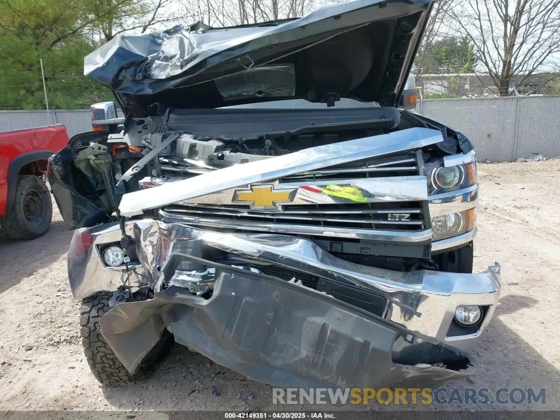 13 Photograph of a damaged car 1GC1KTEY5KF183359 CHEVROLET SILVERADO 2500HD 2019