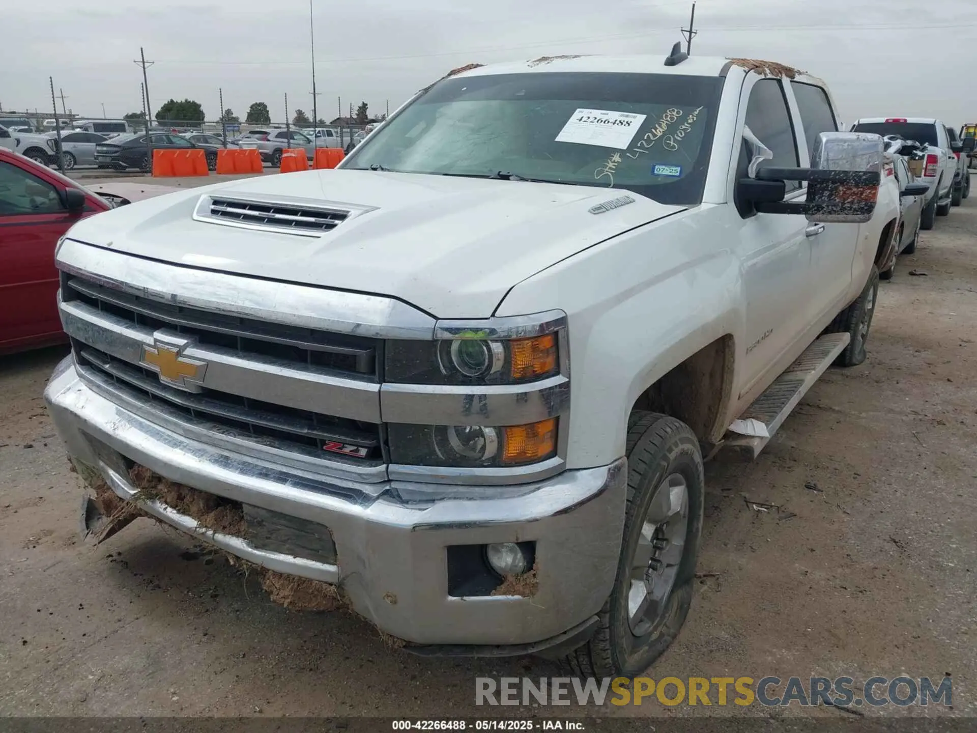 2 Photograph of a damaged car 1GC1KTEY7KF187154 CHEVROLET SILVERADO 2500HD 2019