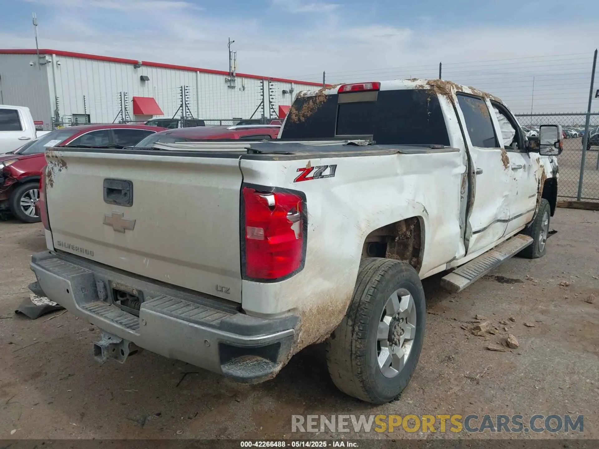 4 Photograph of a damaged car 1GC1KTEY7KF187154 CHEVROLET SILVERADO 2500HD 2019