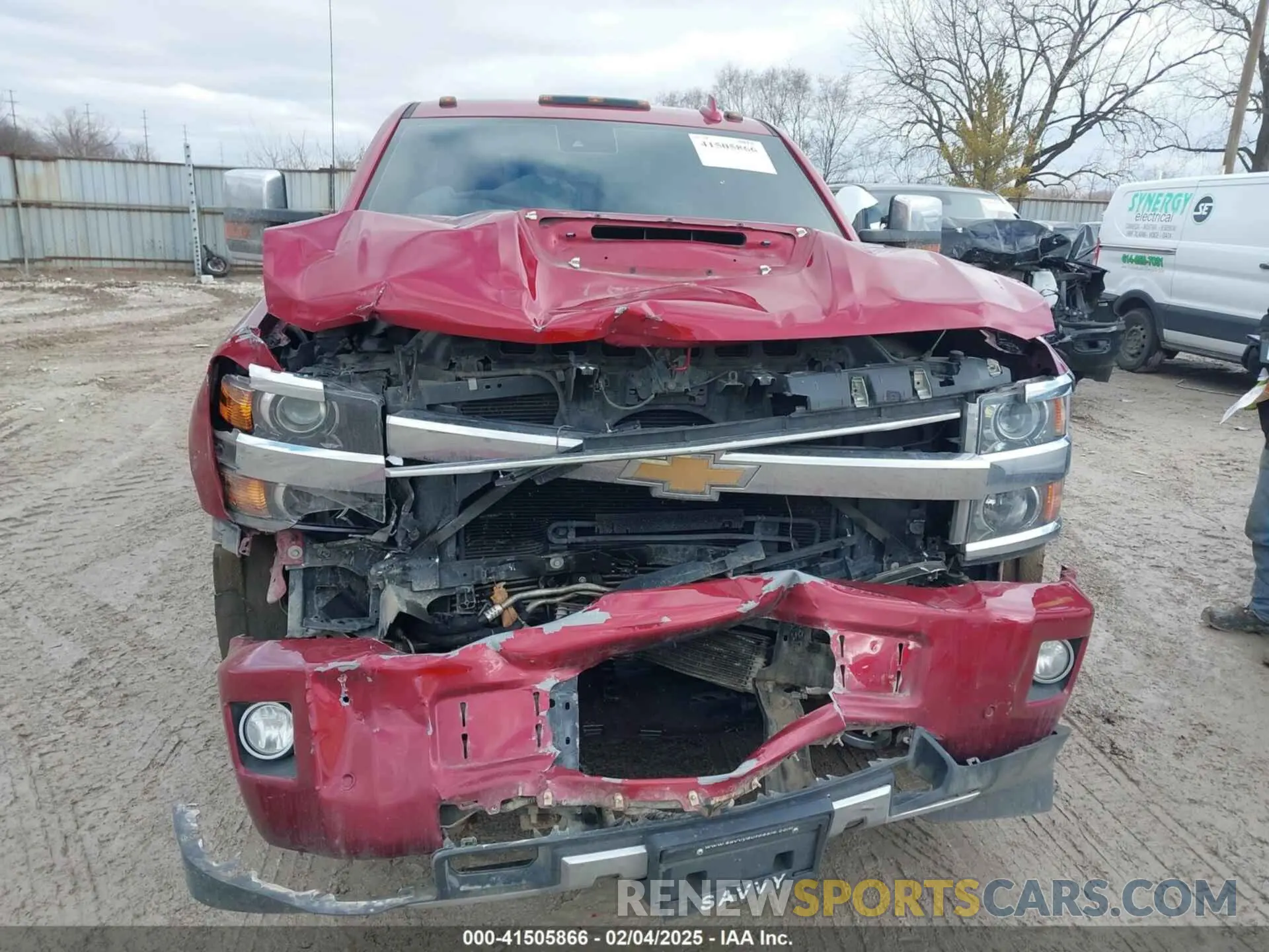 12 Photograph of a damaged car 1GC1KUEY0KF142725 CHEVROLET SILVERADO 2500HD 2019