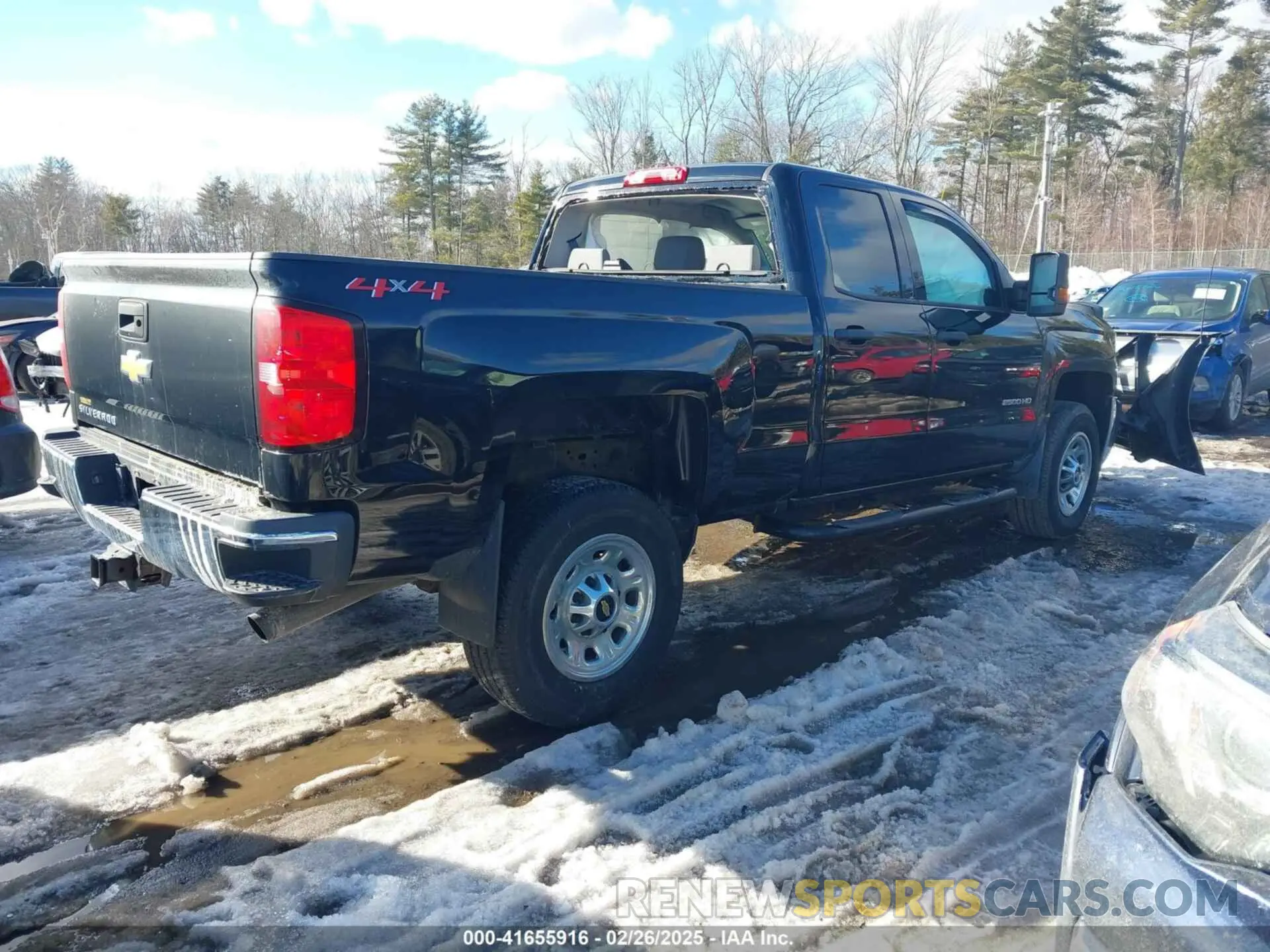4 Фотография поврежденного автомобиля 2GC2KREG3K1216235 CHEVROLET SILVERADO 2500HD 2019