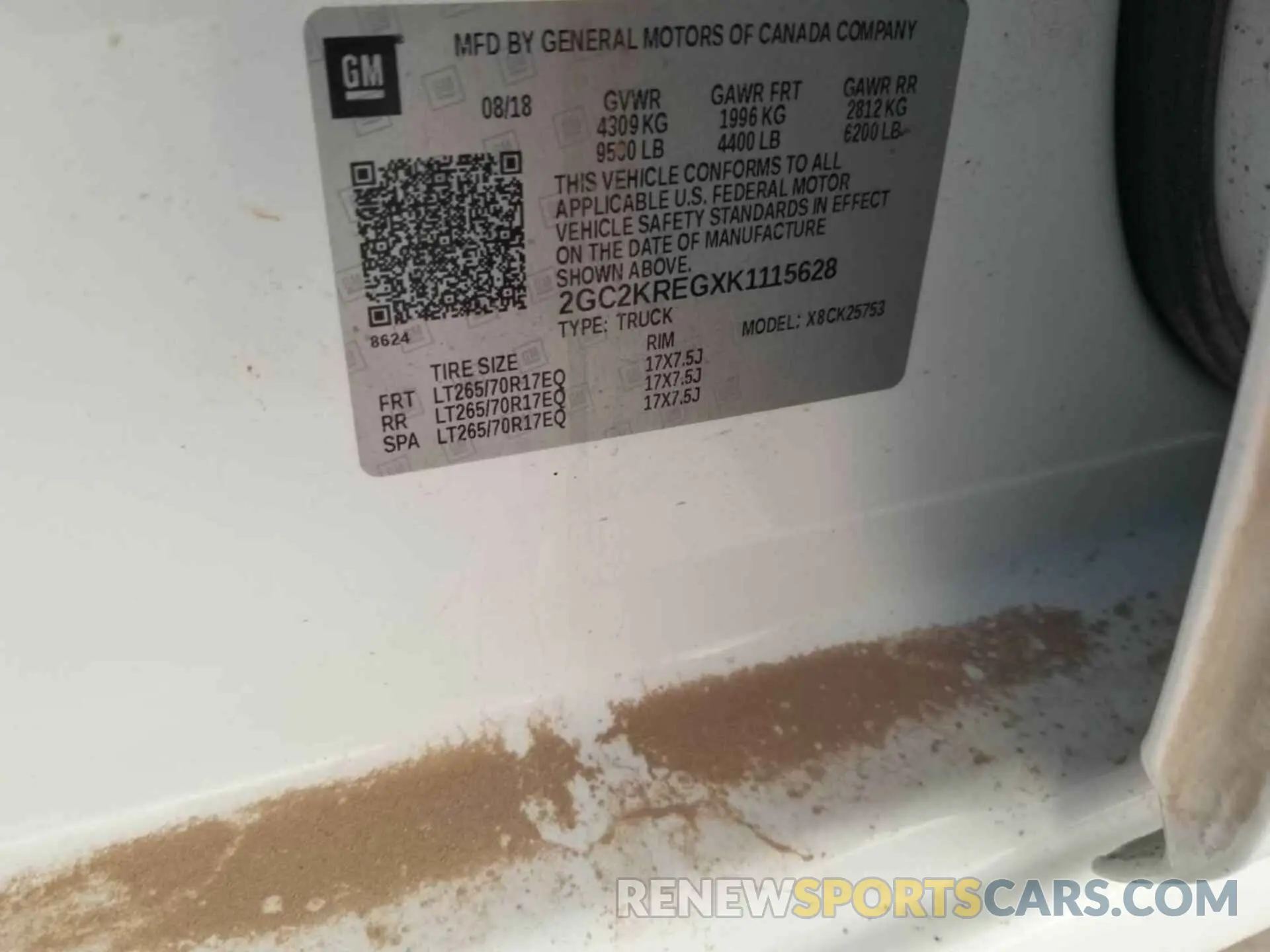 4 Photograph of a damaged car 2GC2KREGXK1115628 CHEVROLET SILVERADO 2500HD 2019