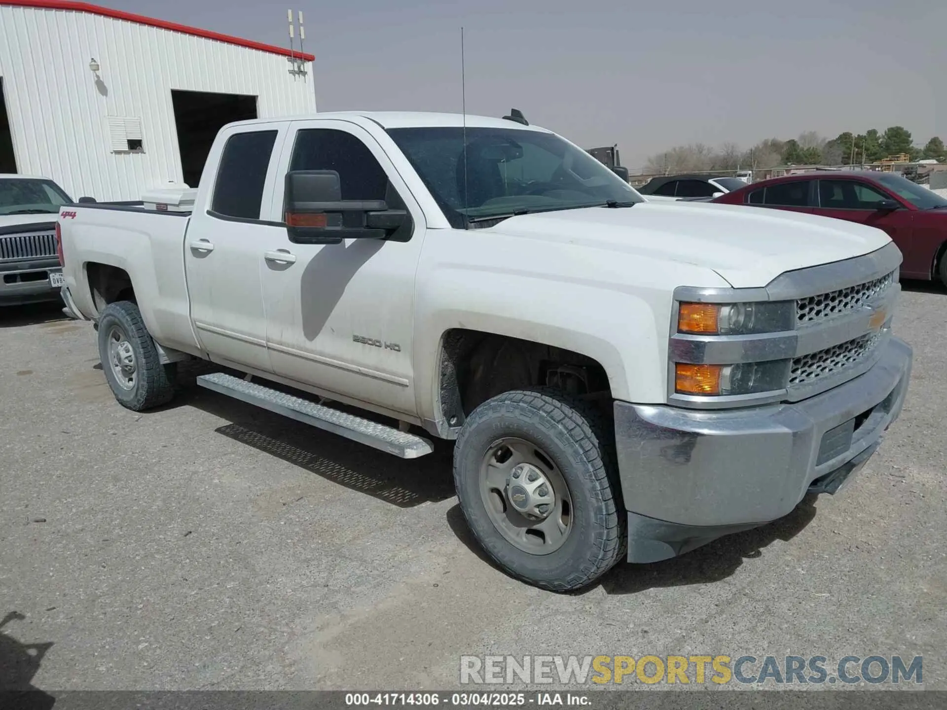 1 Photograph of a damaged car 2GC2KSEG0K1159905 CHEVROLET SILVERADO 2500HD 2019