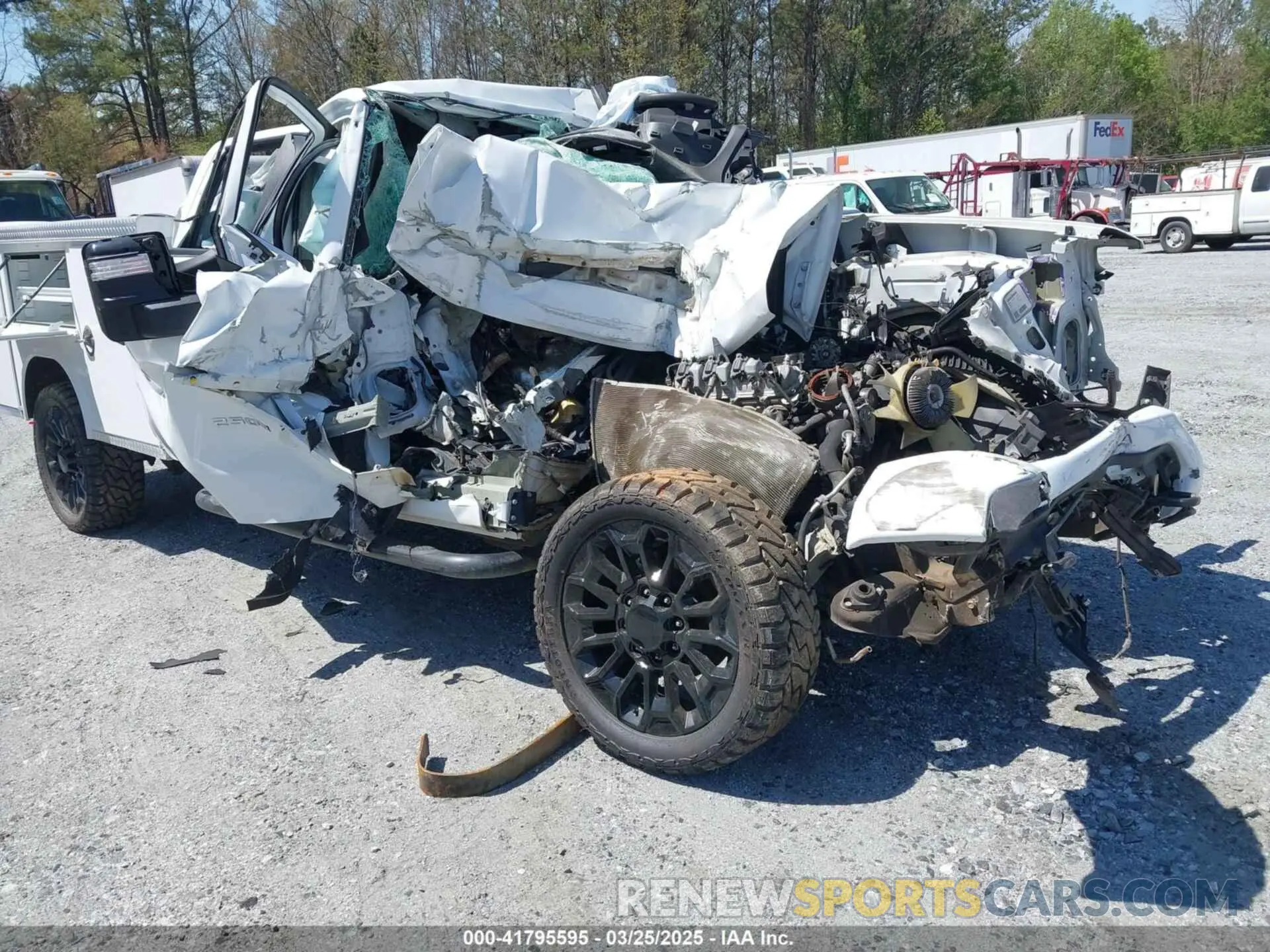 1 Фотография поврежденного автомобиля 1GB5WLE75LF287790 CHEVROLET SILVERADO 2500HD 2020