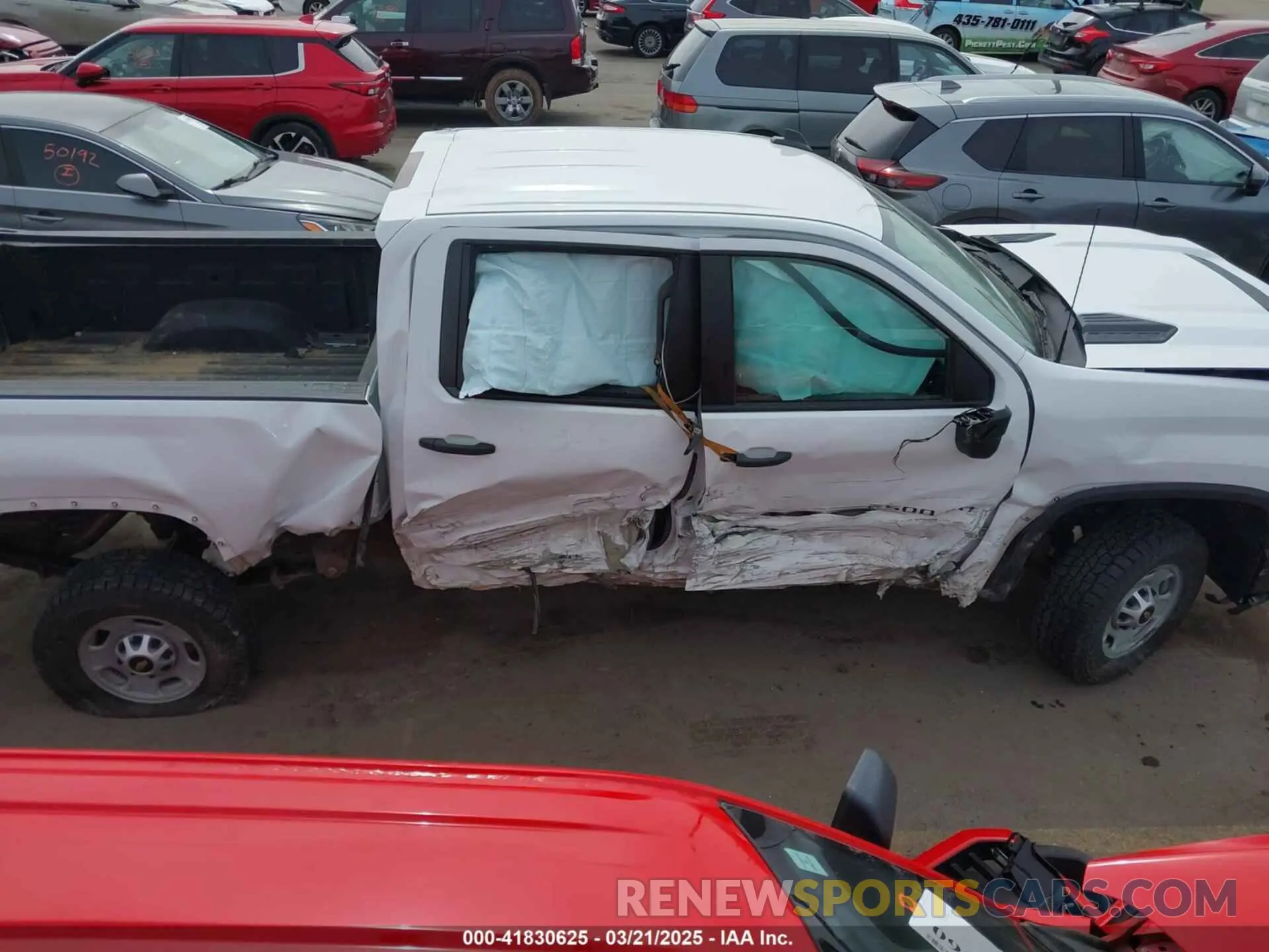 14 Фотография поврежденного автомобиля 1GC1YLE71LF331515 CHEVROLET SILVERADO 2500HD 2020