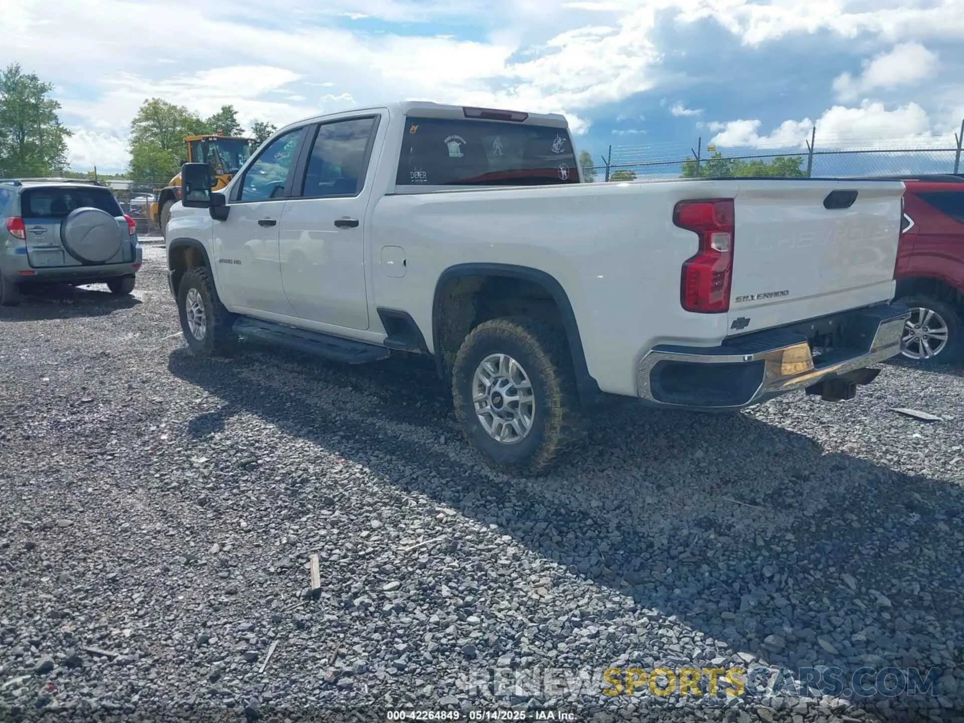 3 Фотография поврежденного автомобиля 1GC1YLE78LF120019 CHEVROLET SILVERADO 2500HD 2020