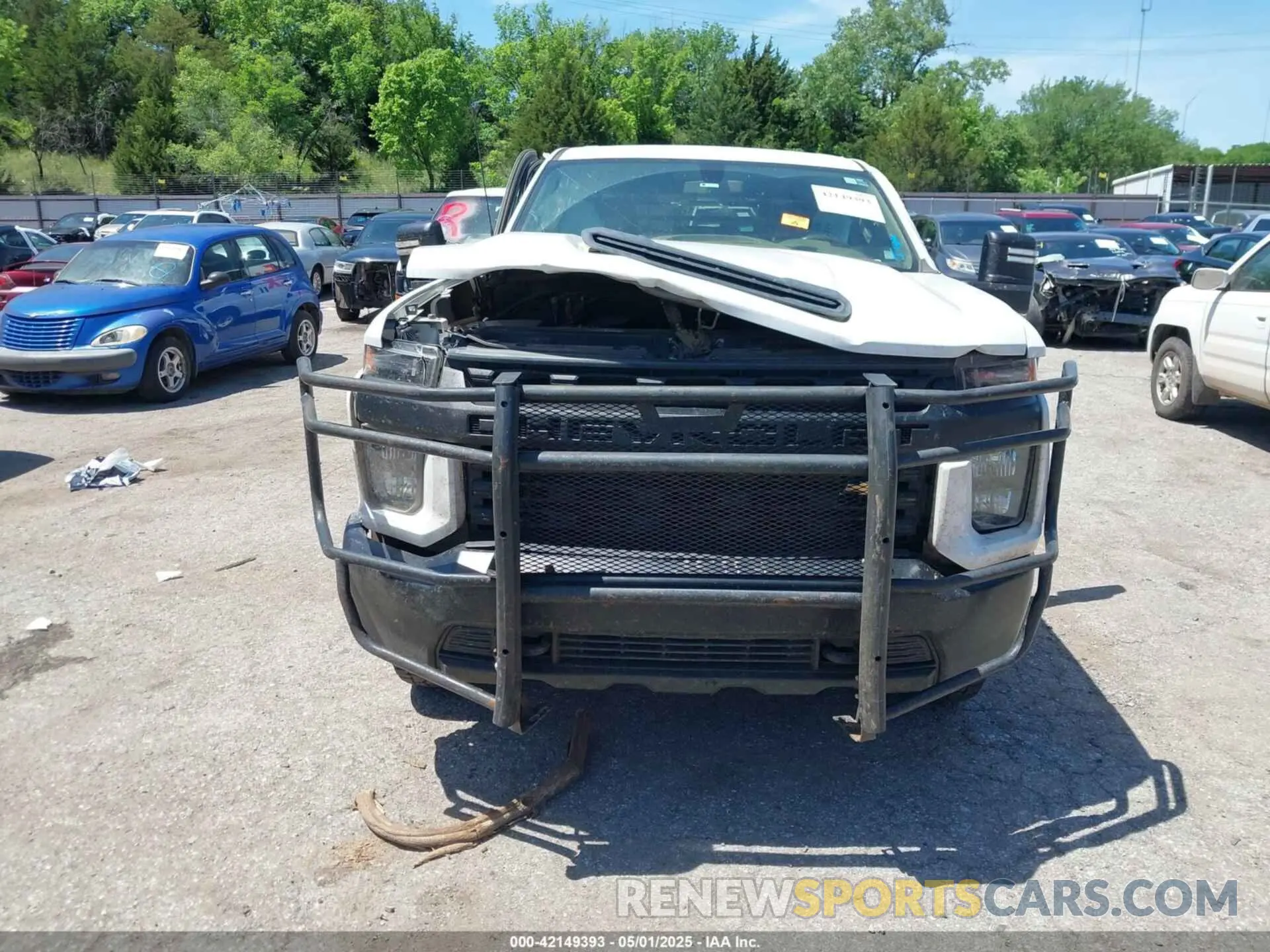 12 Photograph of a damaged car 1GC4YLE78LF105114 CHEVROLET SILVERADO 2500HD 2020