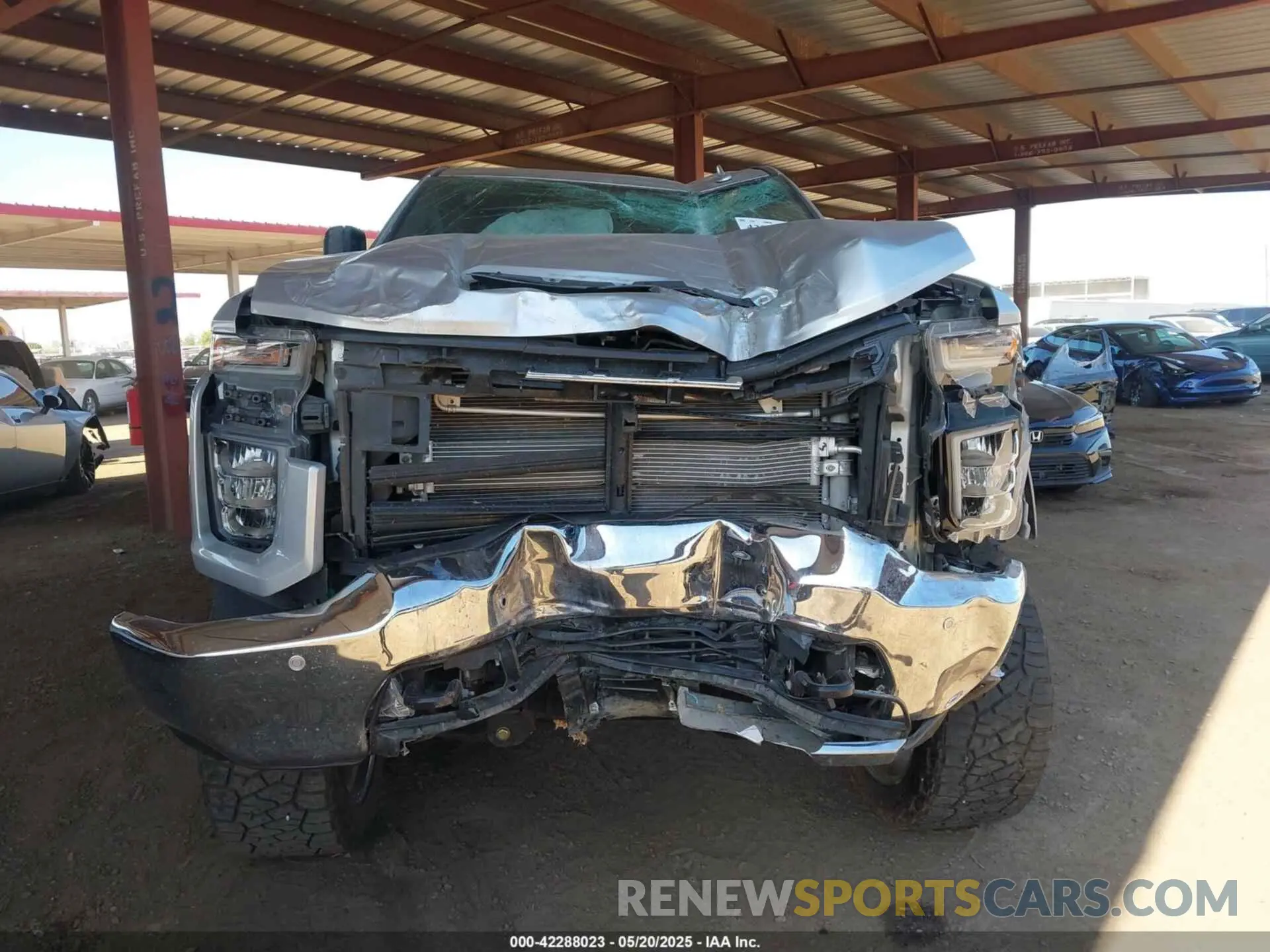 11 Photograph of a damaged car 1GC4YPEY8LF340385 CHEVROLET SILVERADO 2500HD 2020