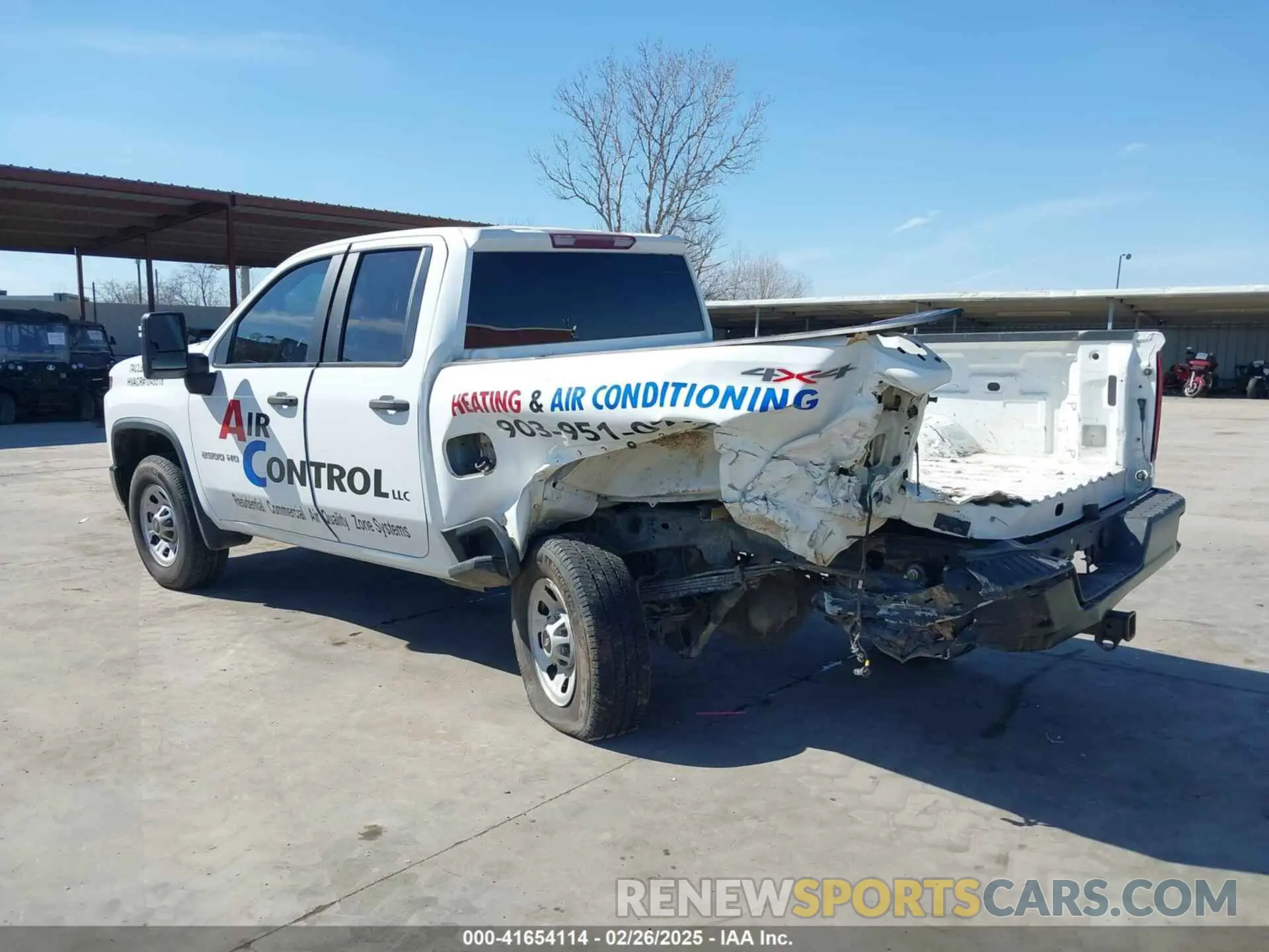 11 Фотография поврежденного автомобиля 1GC5YLE76LF230357 CHEVROLET SILVERADO 2500HD 2020