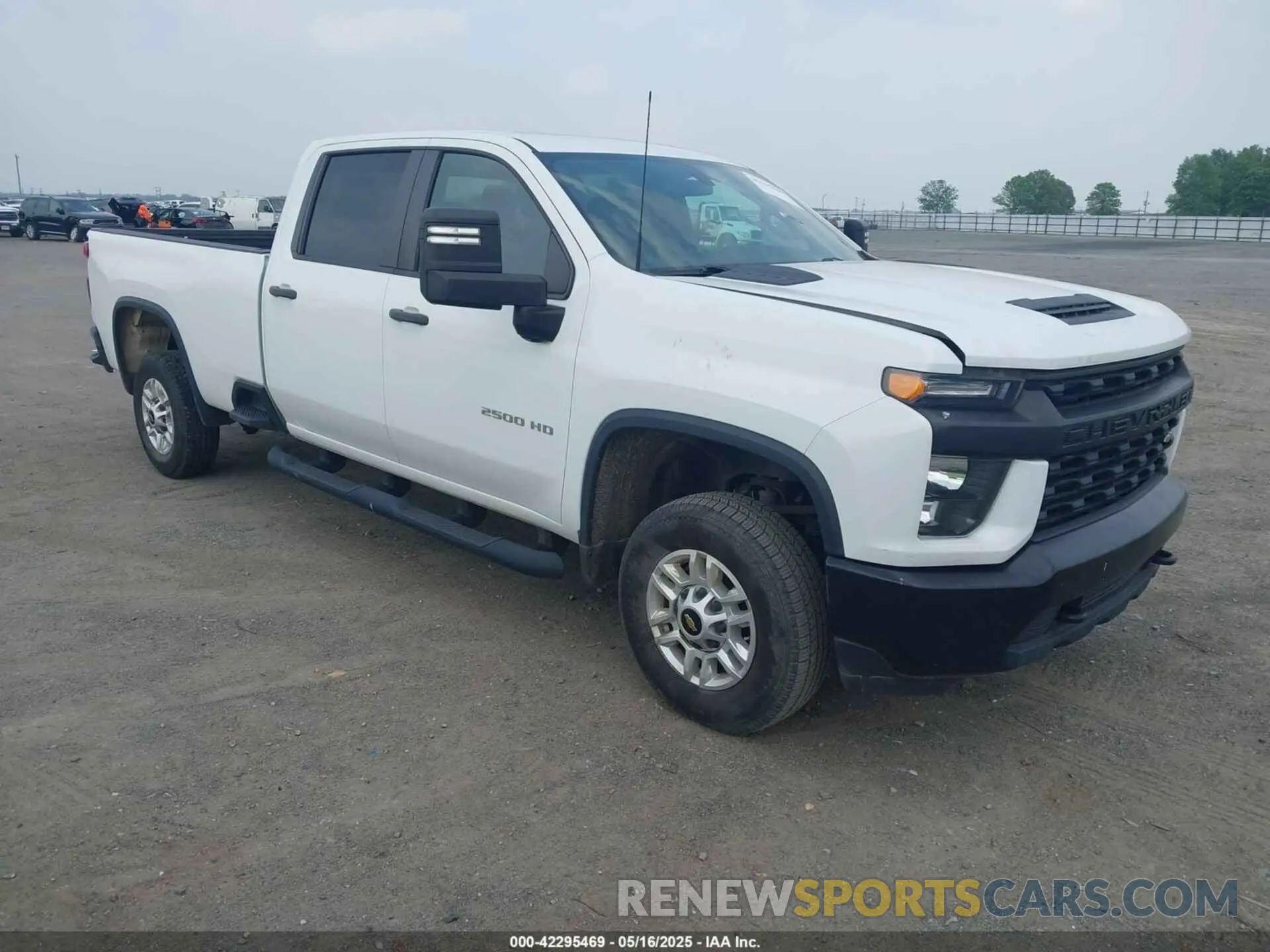1 Photograph of a damaged car 1GC1WLE77MF292534 CHEVROLET SILVERADO 2500HD 2021
